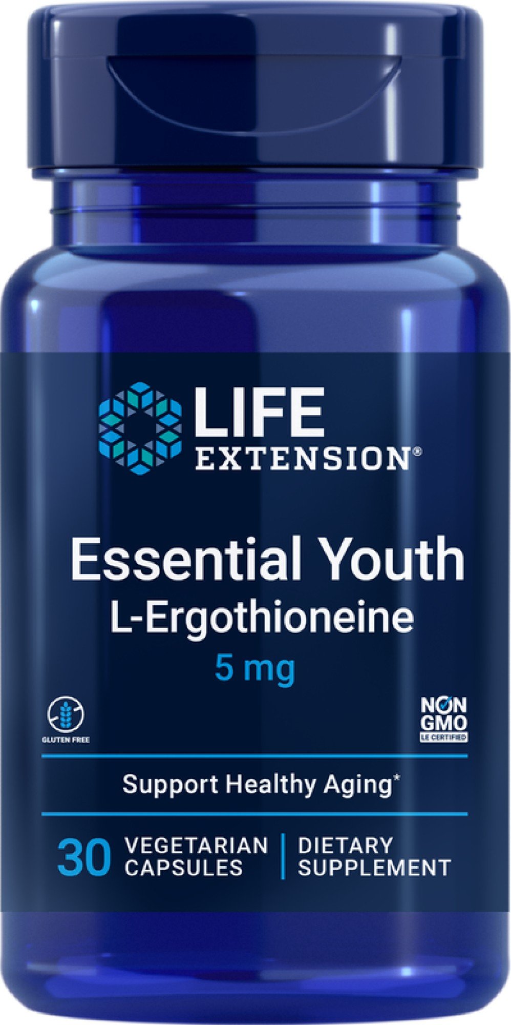 Life Extension Essential Youth L-Ergothioneine 30 VegCap