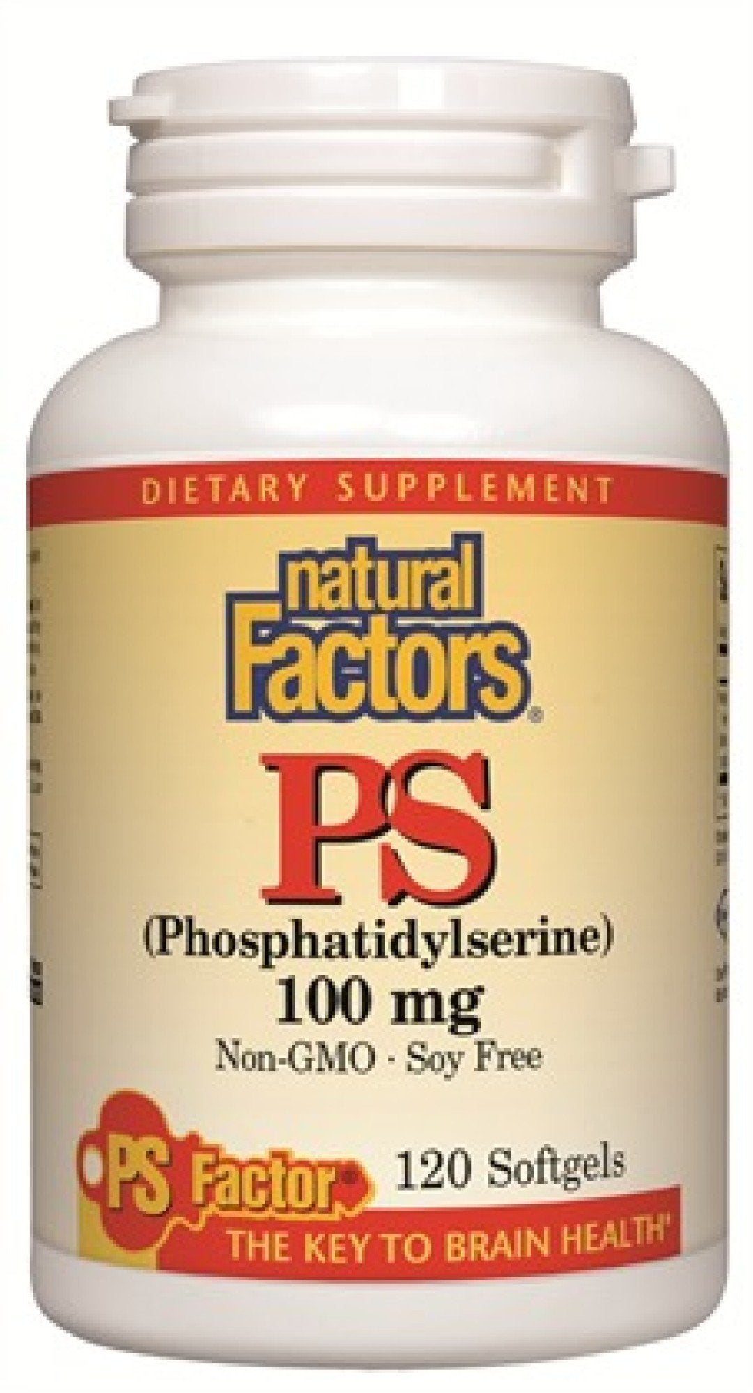 Natural Factors PhosphatidylSerine 100mg 120 Softgel