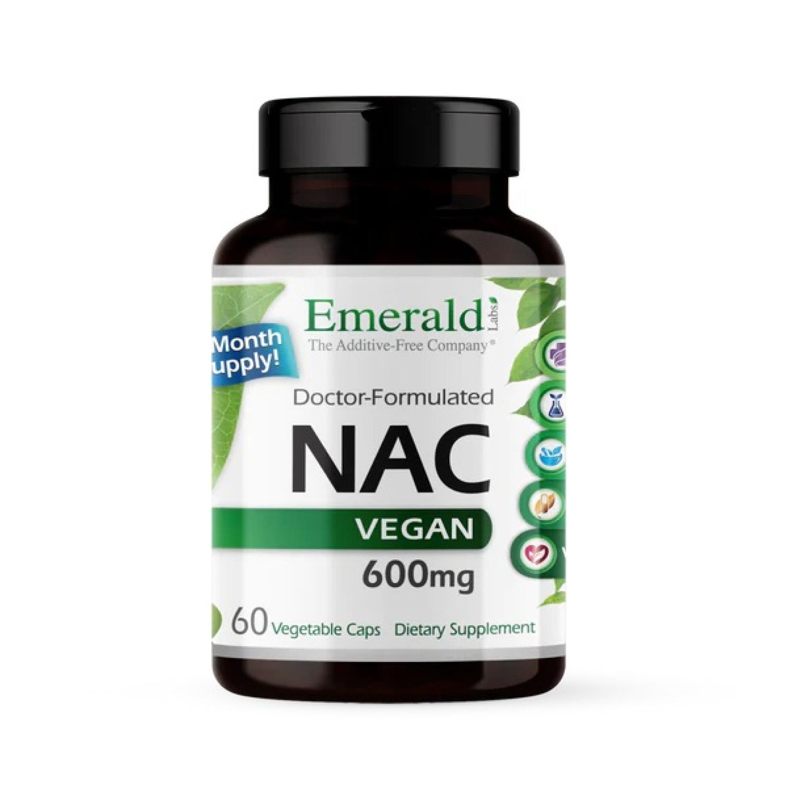 Emerald Labs NAC Vegan 600mg 60 VegCap