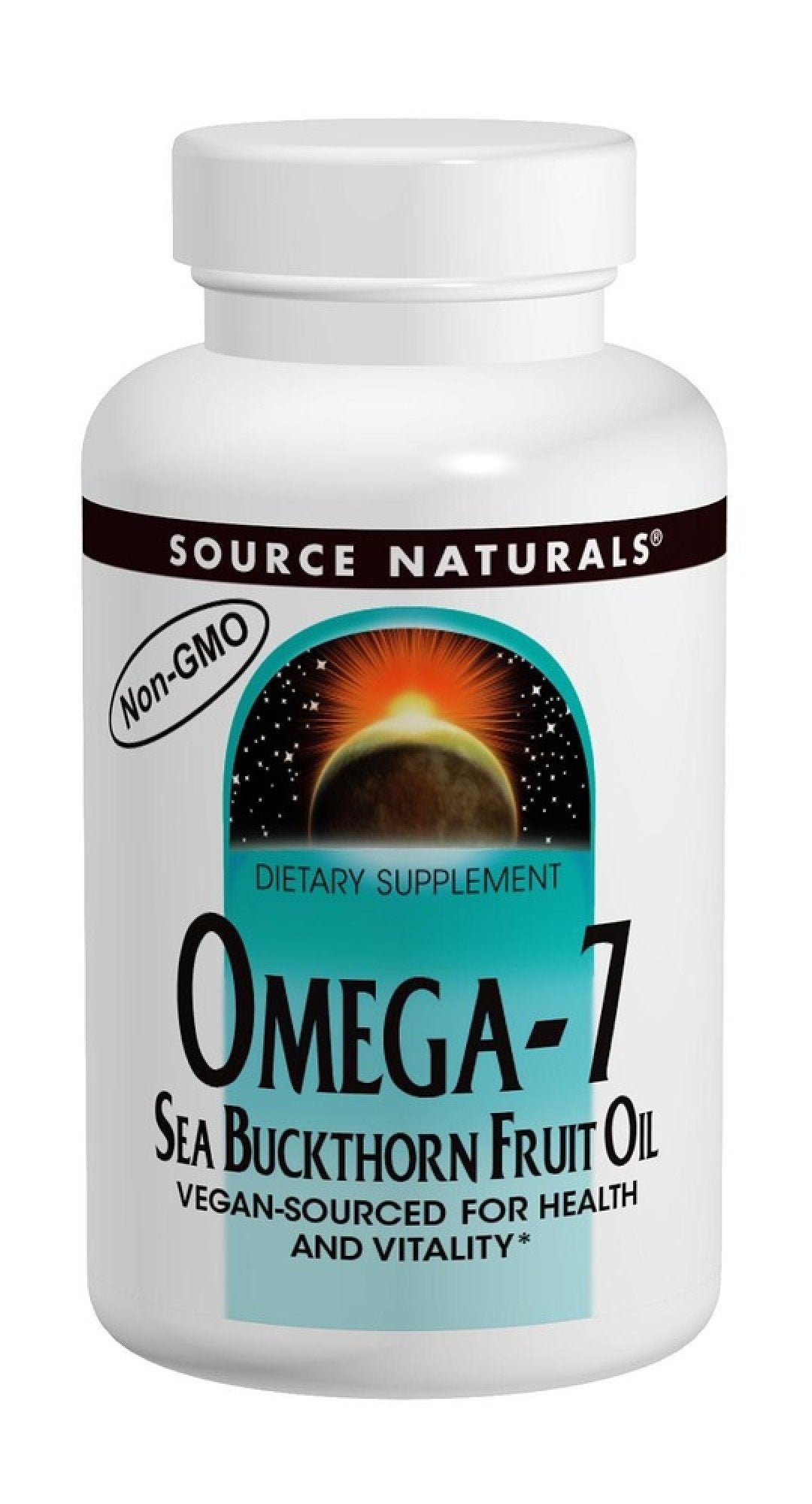 Source Naturals, Inc. Omega-7 Sea Buckthorn Oil 120 Softgel