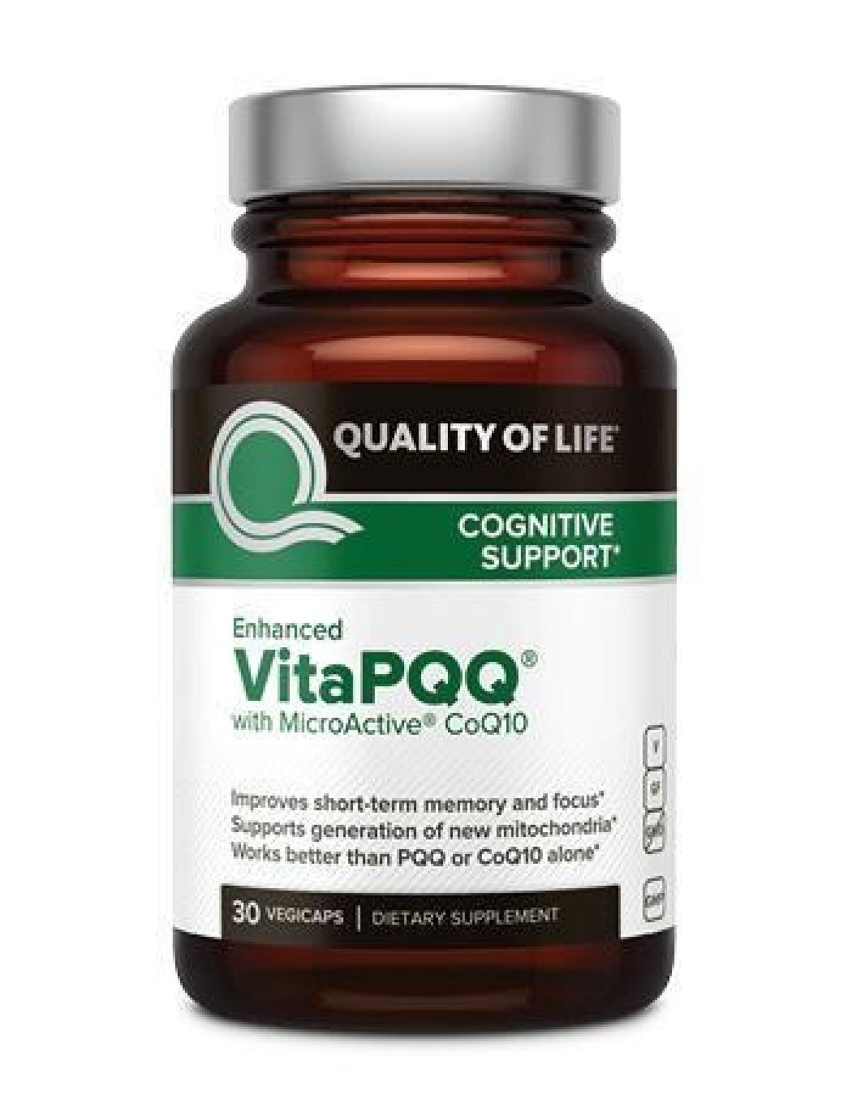 Quality of Life Labs Enhanced VitaPQQ 30 VegCap