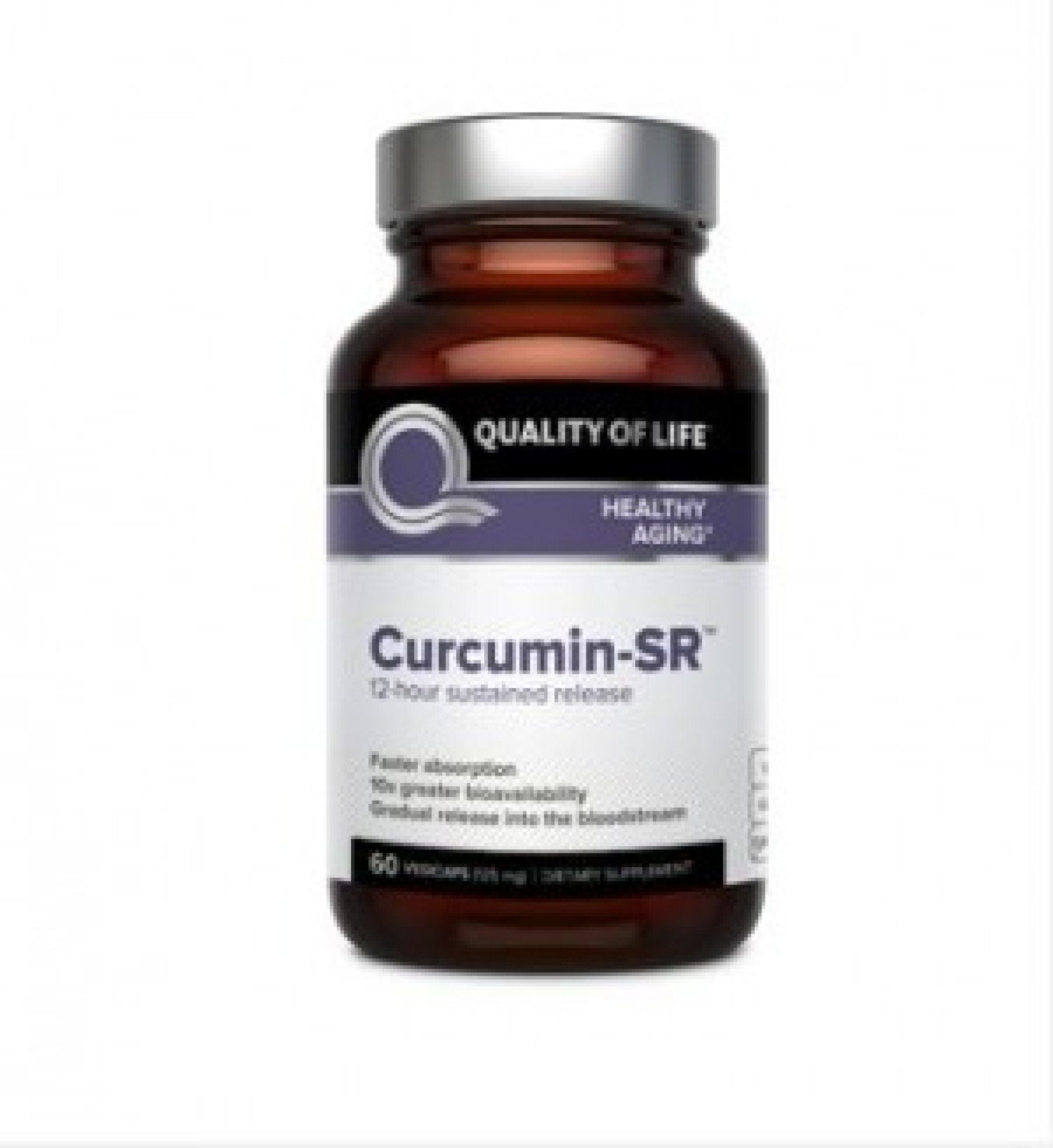 Quality of Life Labs Curcumin-SR 125 mg 60 VegCap