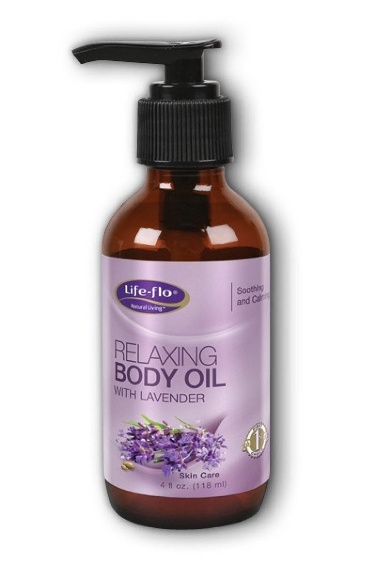 LifeFlo Relaxing Body Oil w/Lavender 4 oz Liquid