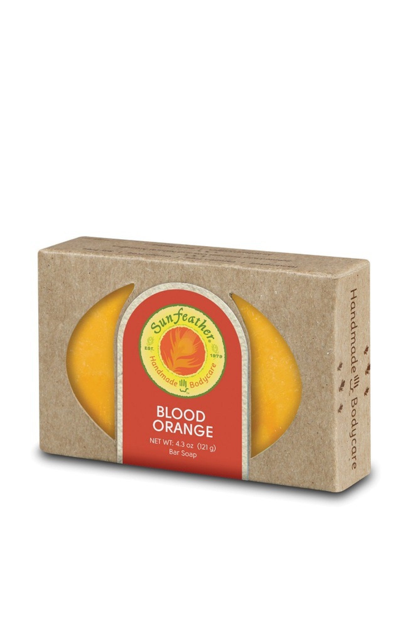 Sunfeather Blood Orange Soap 4.3 oz Bar