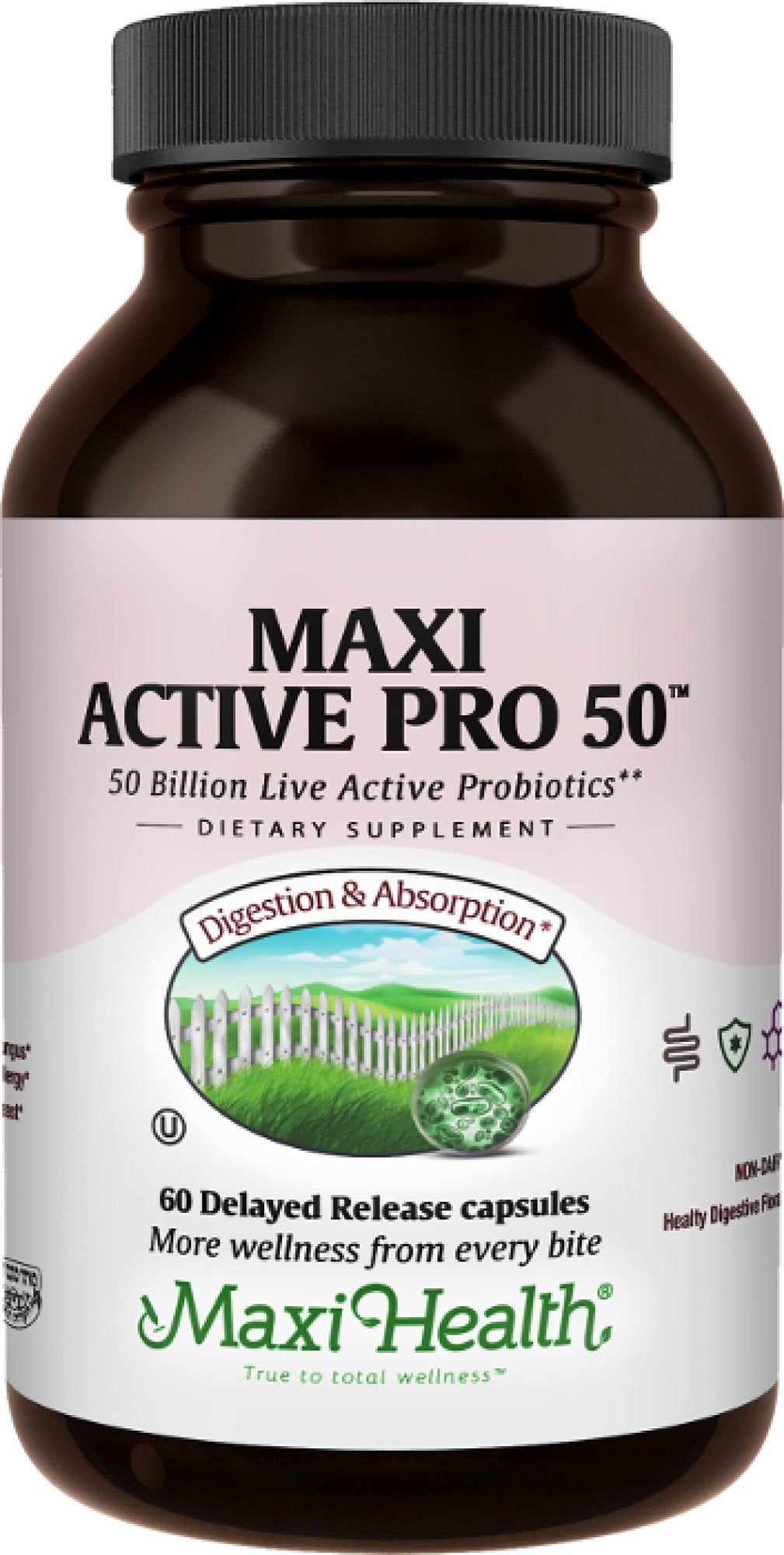 Maxi-Health Maxi Active Pro-50 60 VegCap