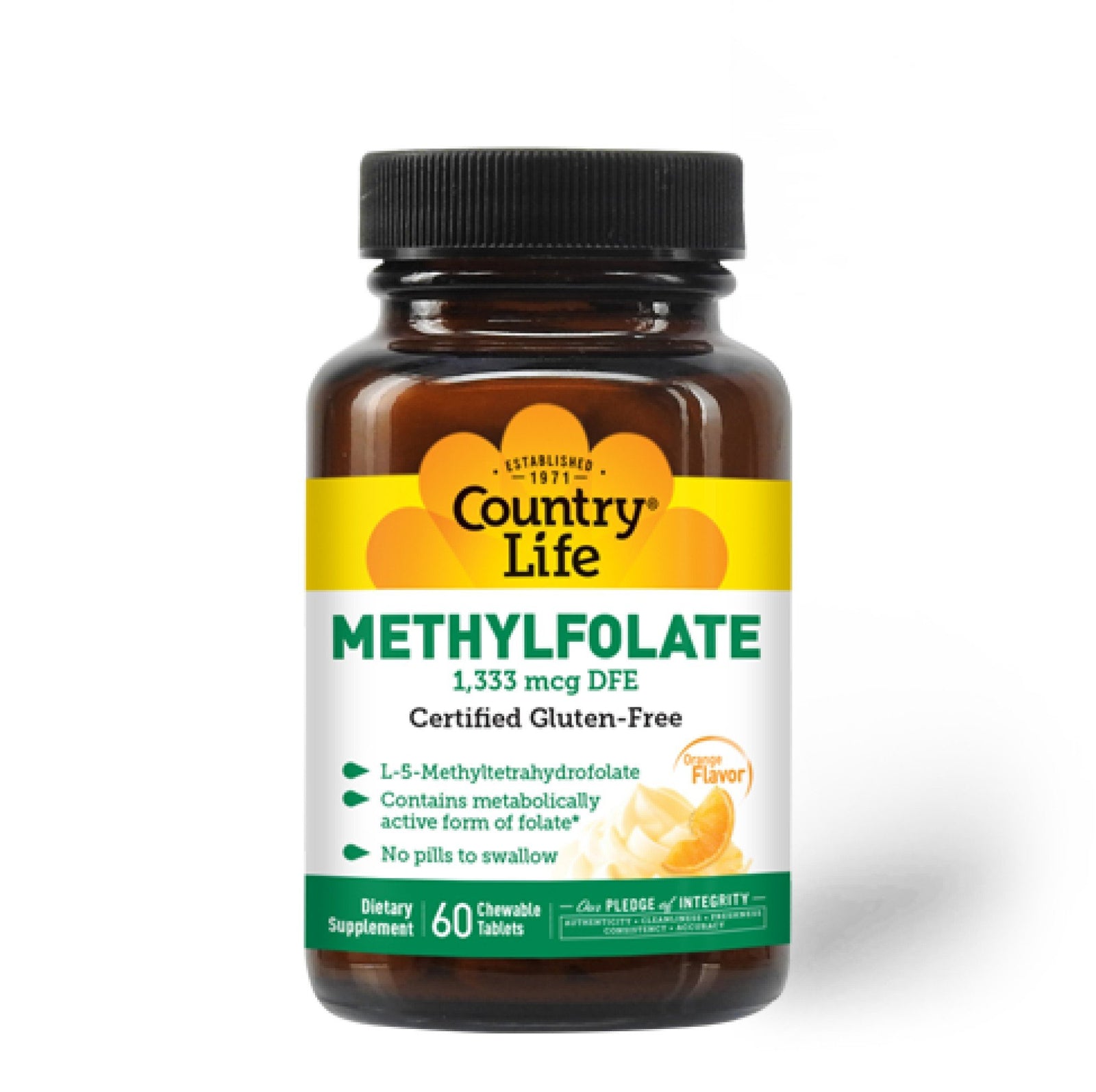 Country Life Methylfolate 60 Smooth Melts