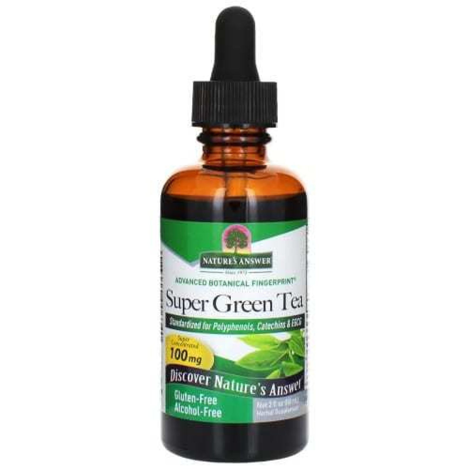 Nature's Answer Super Green Tea Extract AF 2 fl oz Liquid