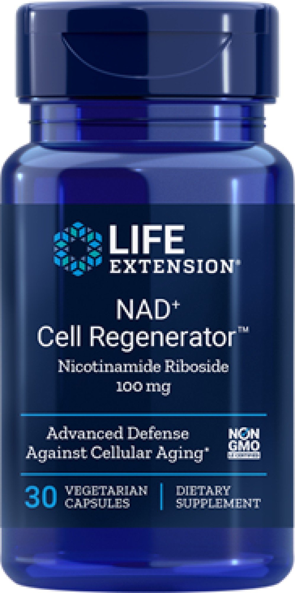 Life Extension NAD+ Cell Regenerator Nicotinamide Riboside 100 mg 30 VegCap