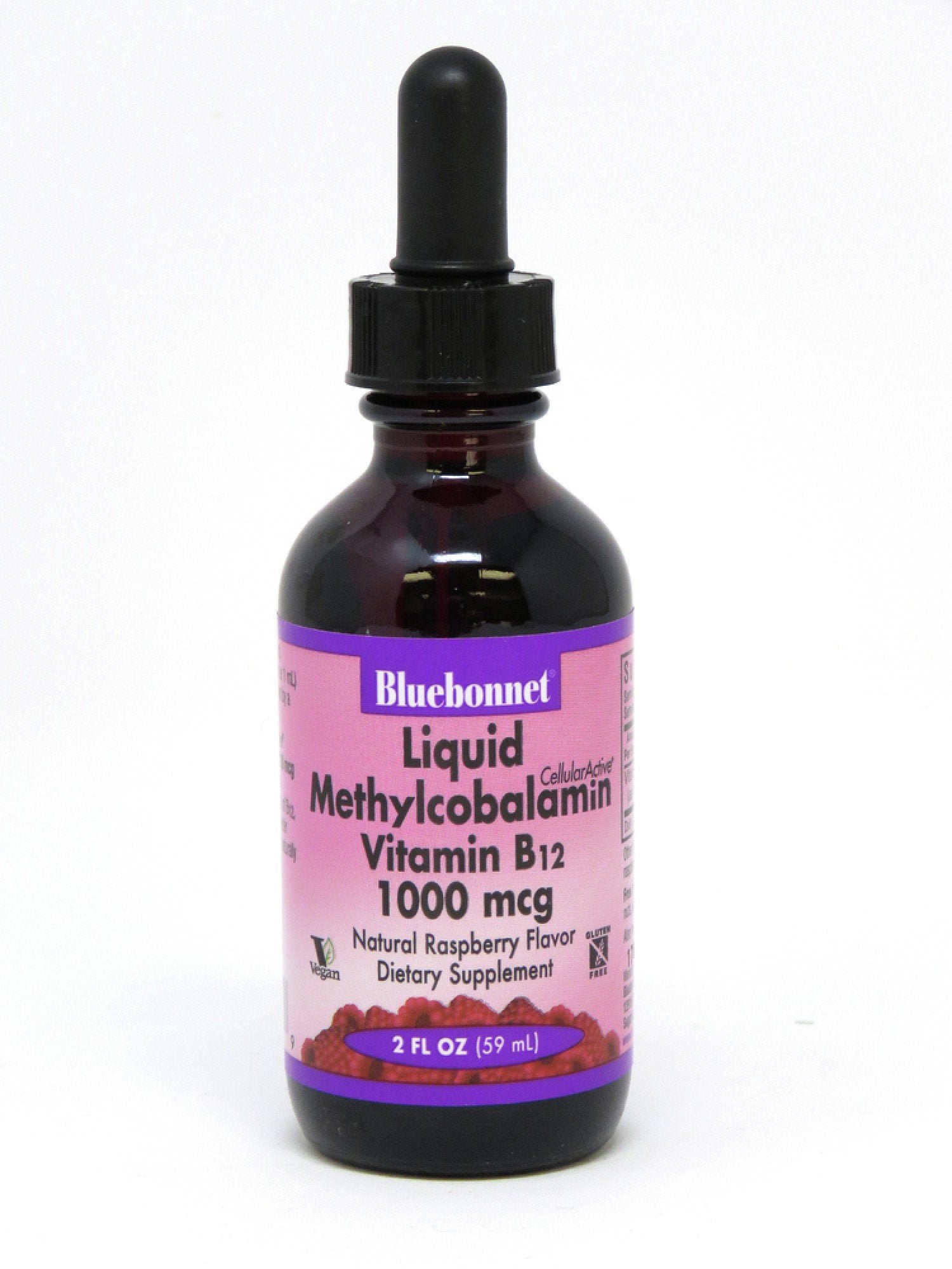 Bluebonnet Liquid Cellular Active Methylcobalamin 1000 mcg 2 fl oz Liquid