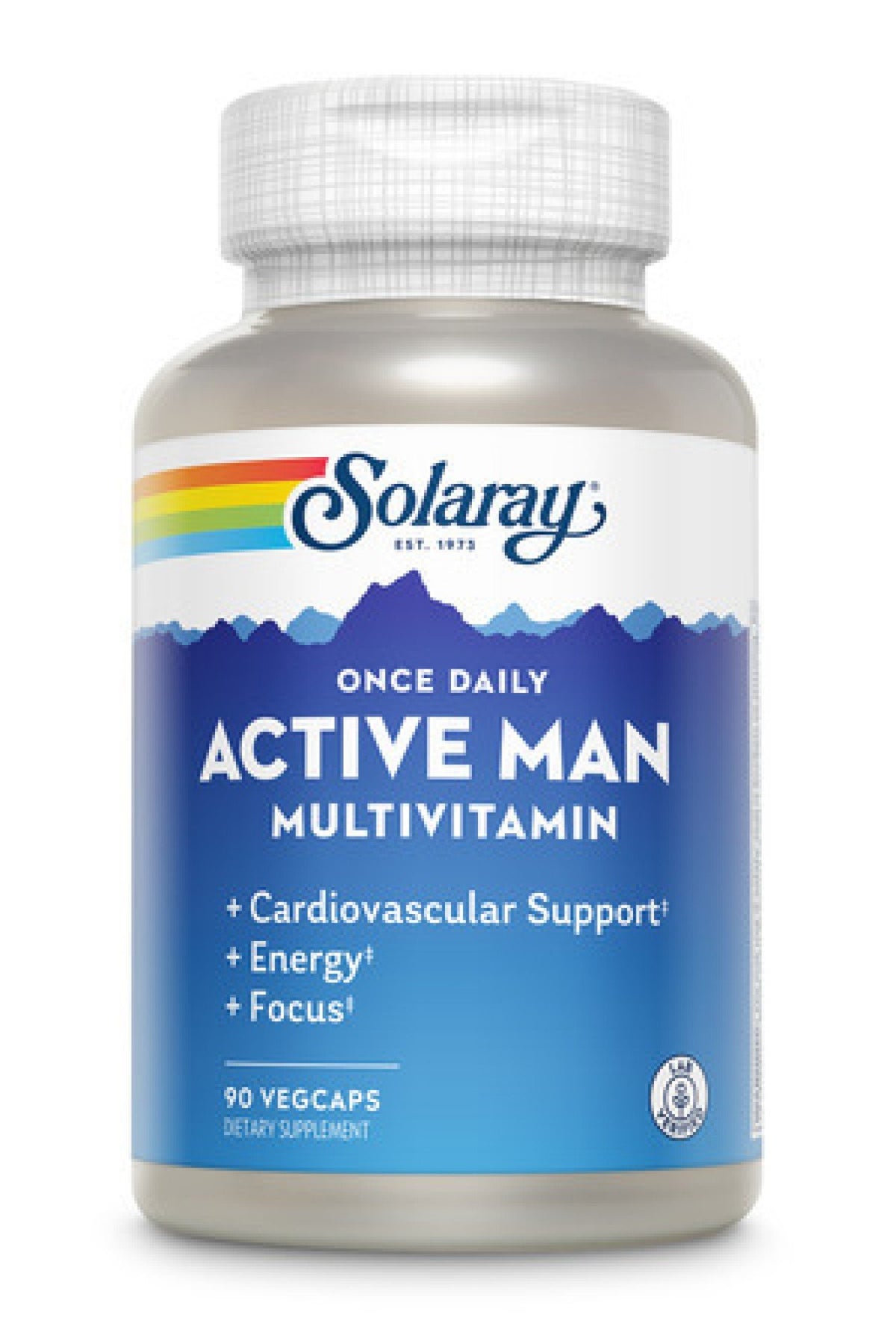 Solaray Once Daily Active Man 90 VegCap