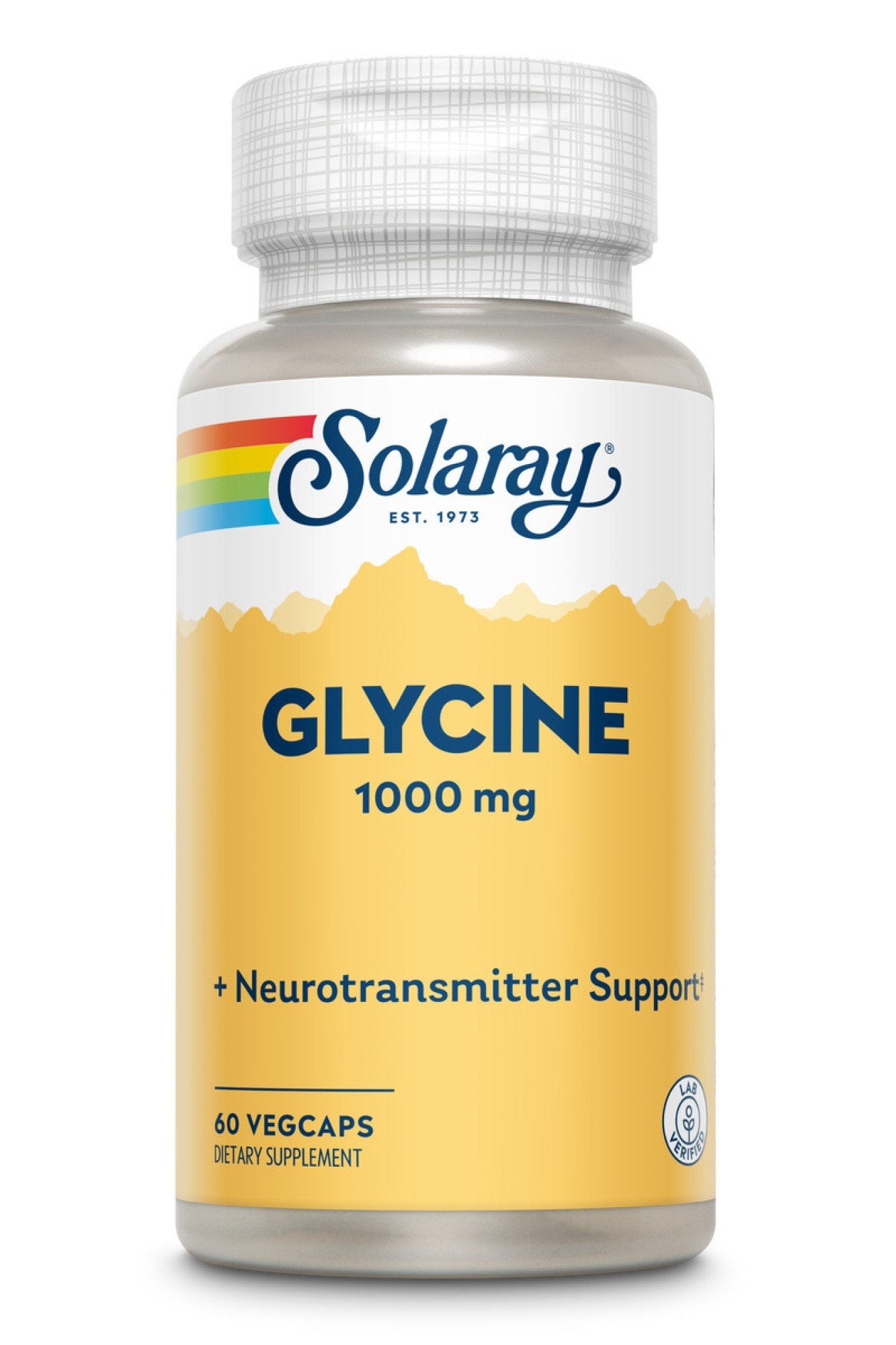 Solaray Glycine Free Form 1,000 mg 60 VegCap