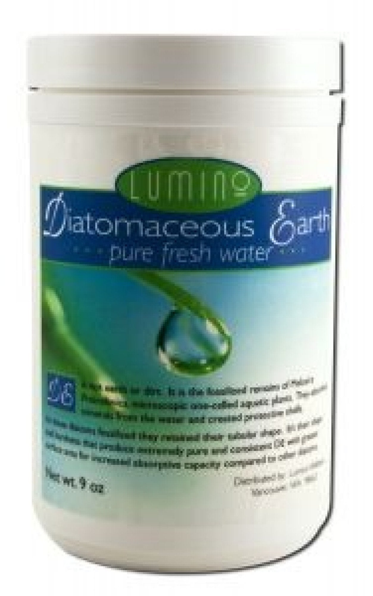 Lumino Wellness Pure Food Grade Diatomaceous Earth 9 oz Granule