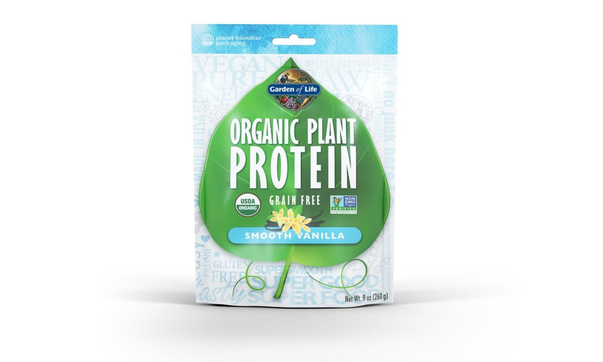 Garden of Life Organic Plant Protein Smooth Vanilla 260 g Powder