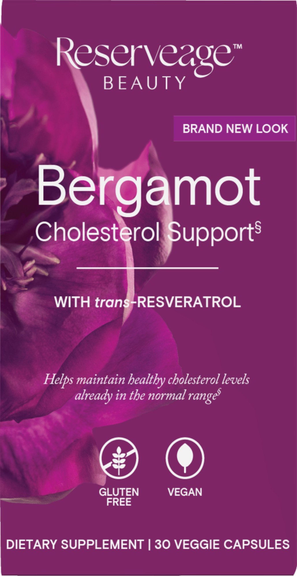 Reserveage Reserveage Bergamot Cholesterol Support 30 VegCap