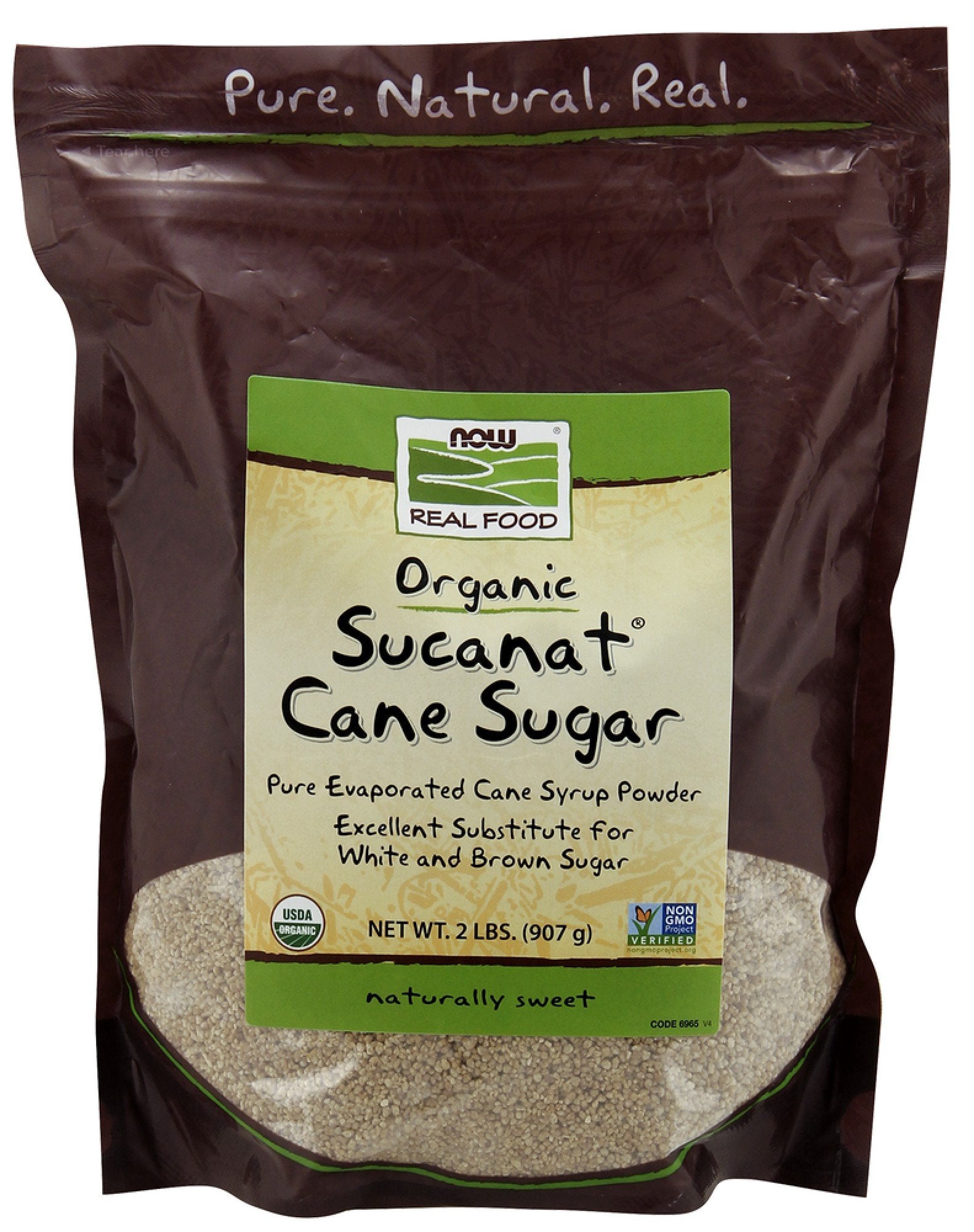 Now Foods Organic Sucanat 2 lb Granule