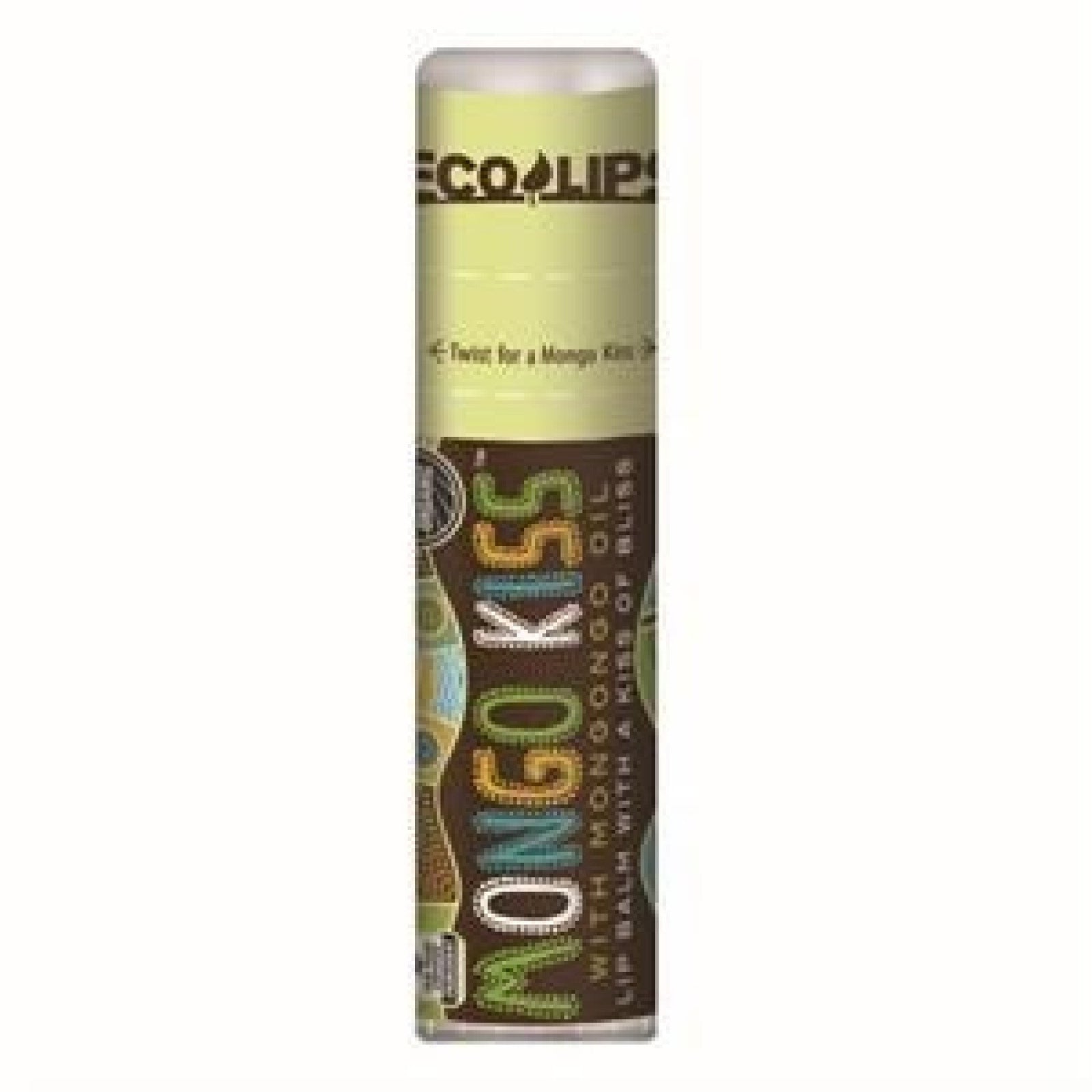 ECO LIPS Mongo Kiss Unflavored 0.25 oz Lip Balm