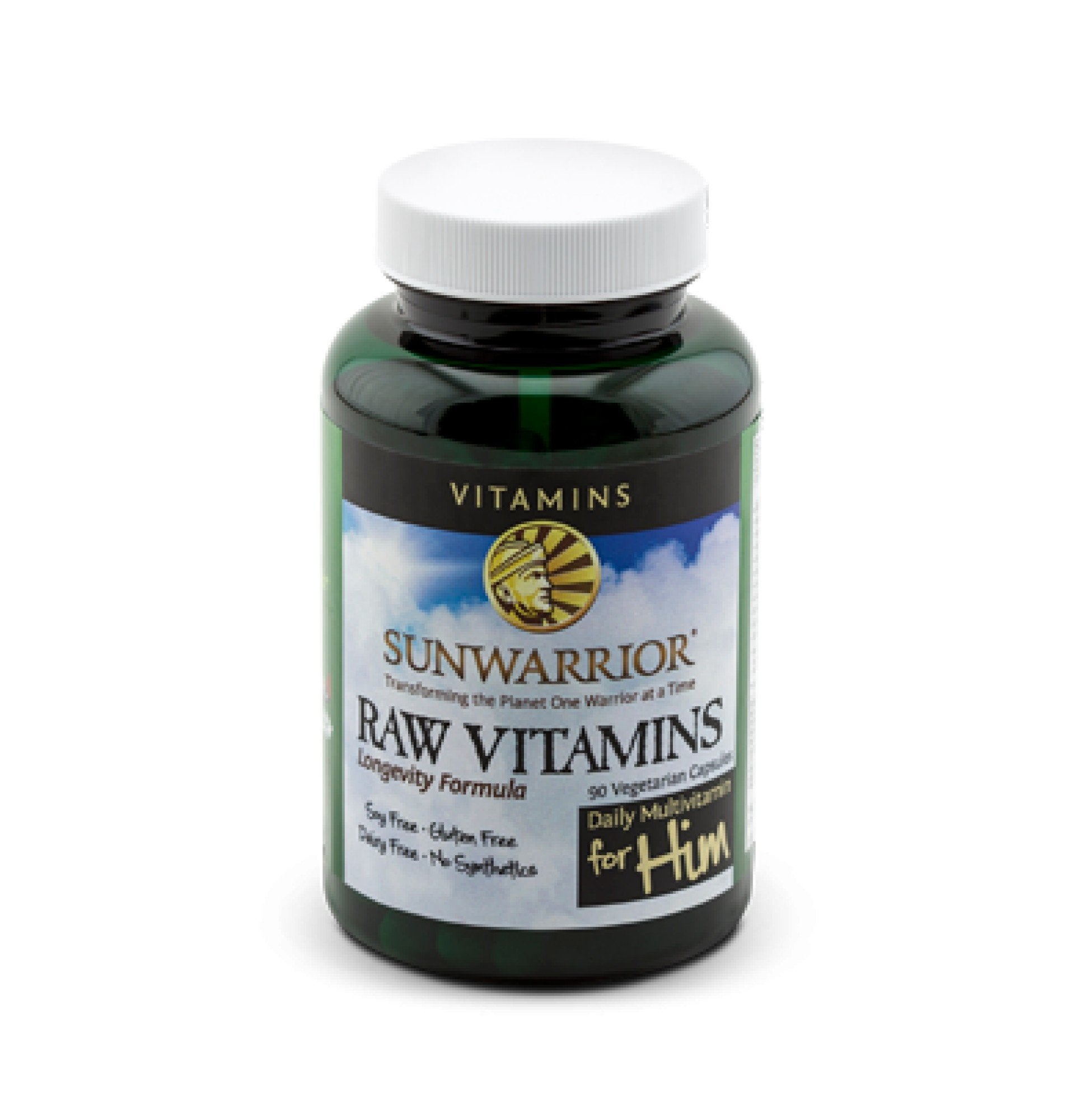 Sunwarrior Raw Vitamins for Him 90 Capsule