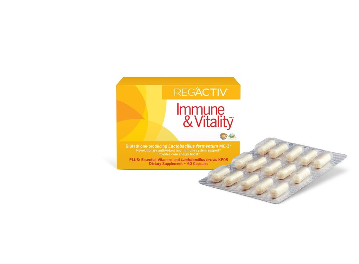 Essential Formulas Reg'Activ Immune &amp; Vitality 60 Capsule