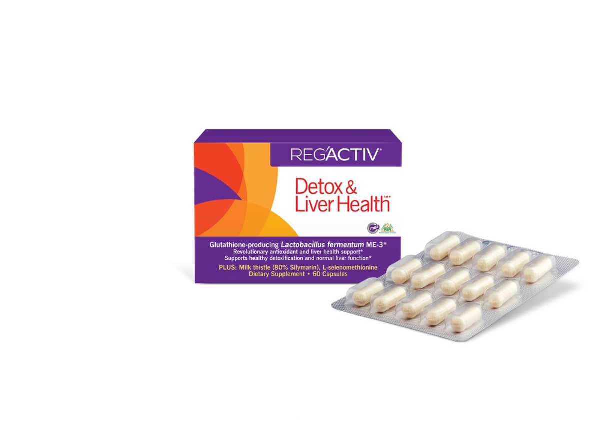 Essential Formulas Reg'Activ Detox &amp; Liver Health 60 Capsule