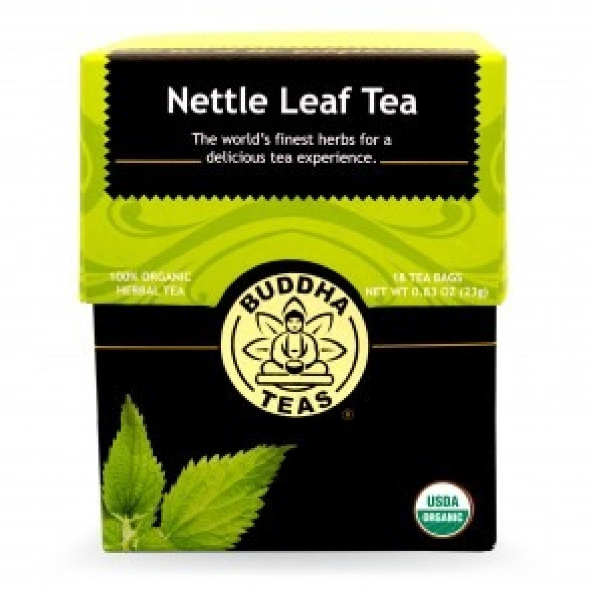 Buddha Teas Nettle Leaf Tea 18 Bags Box