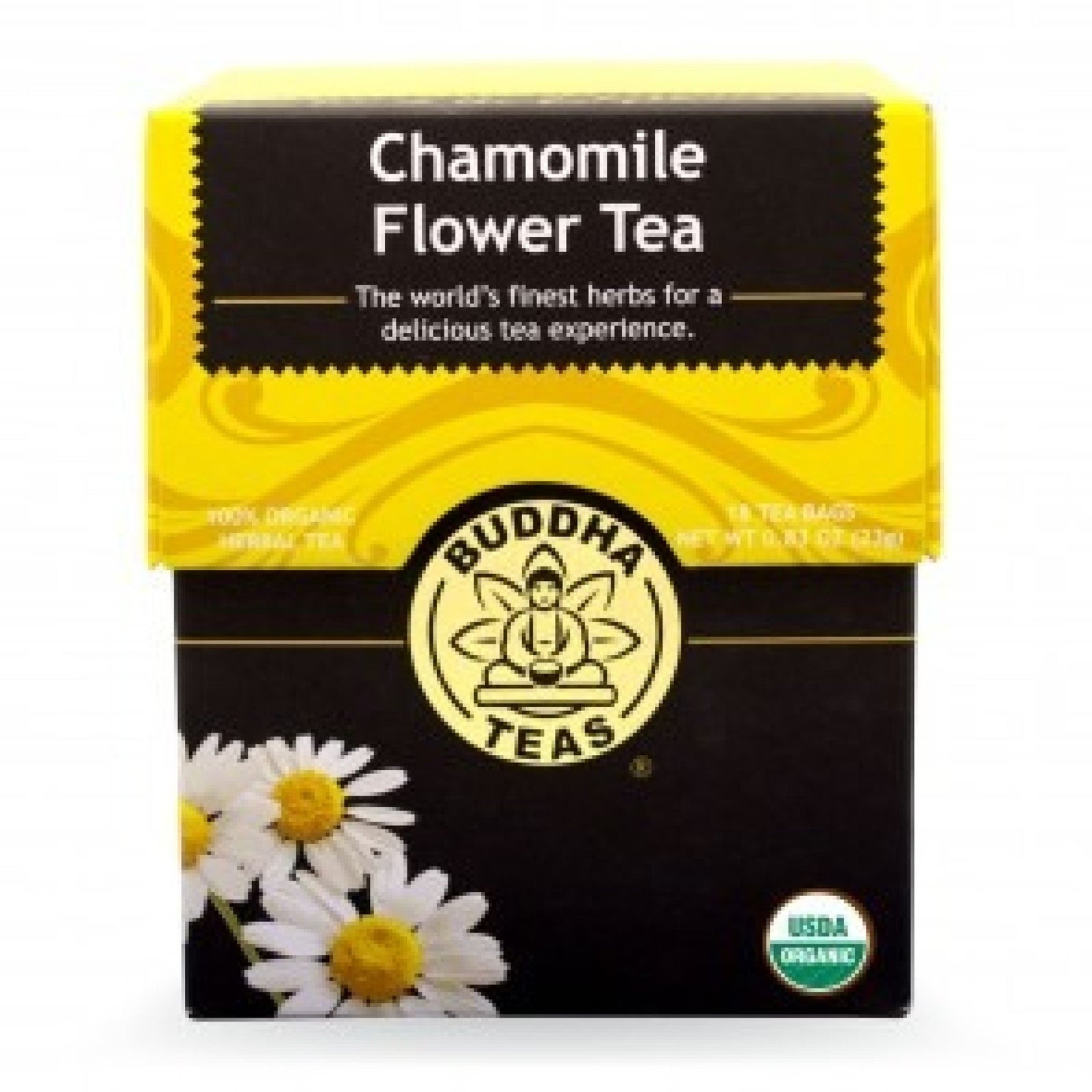 Buddha Teas Chamomile Tea 18 Bags Box