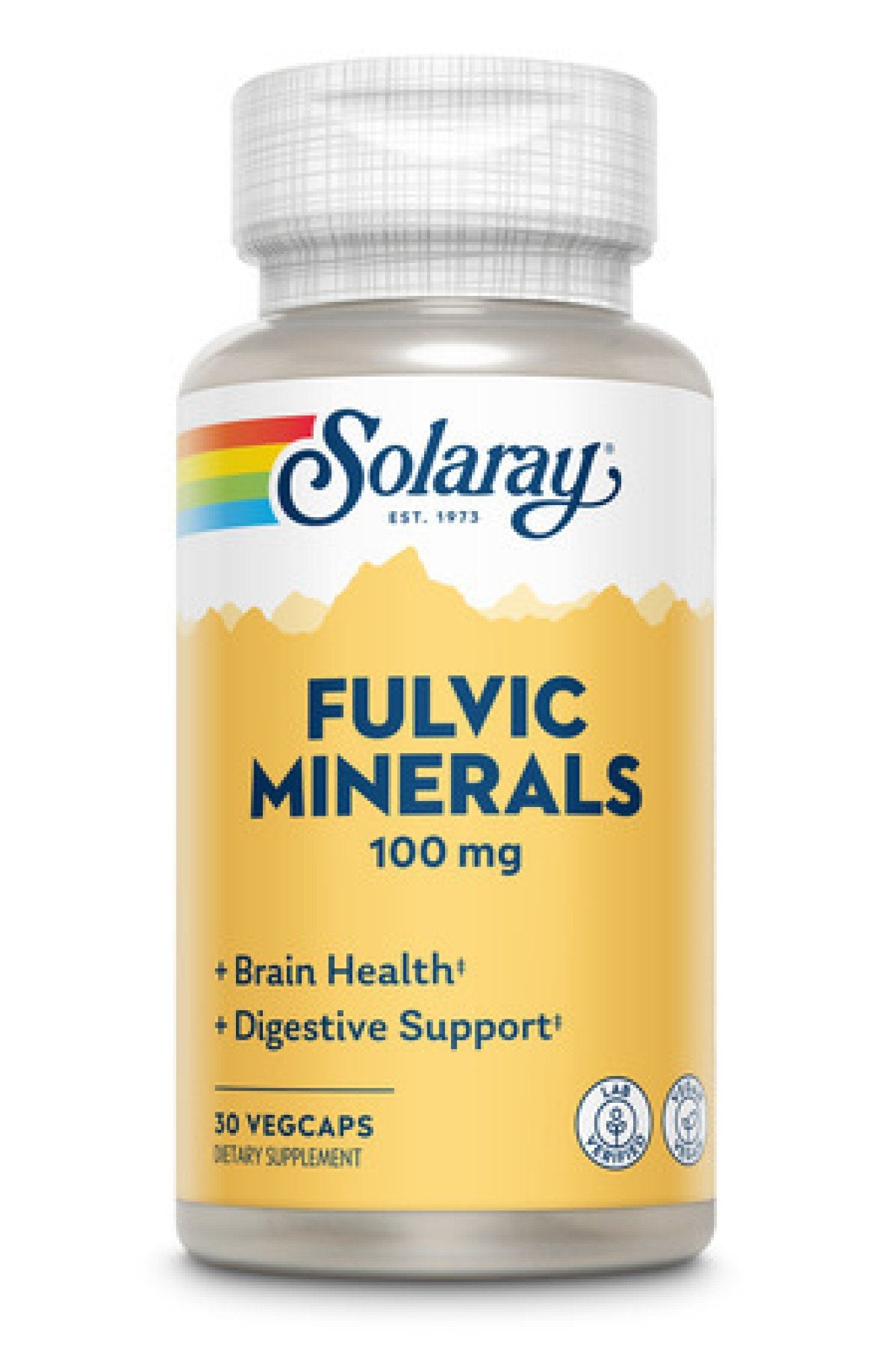 Solaray Fulvic Minerals 100 mg 30 VegCap