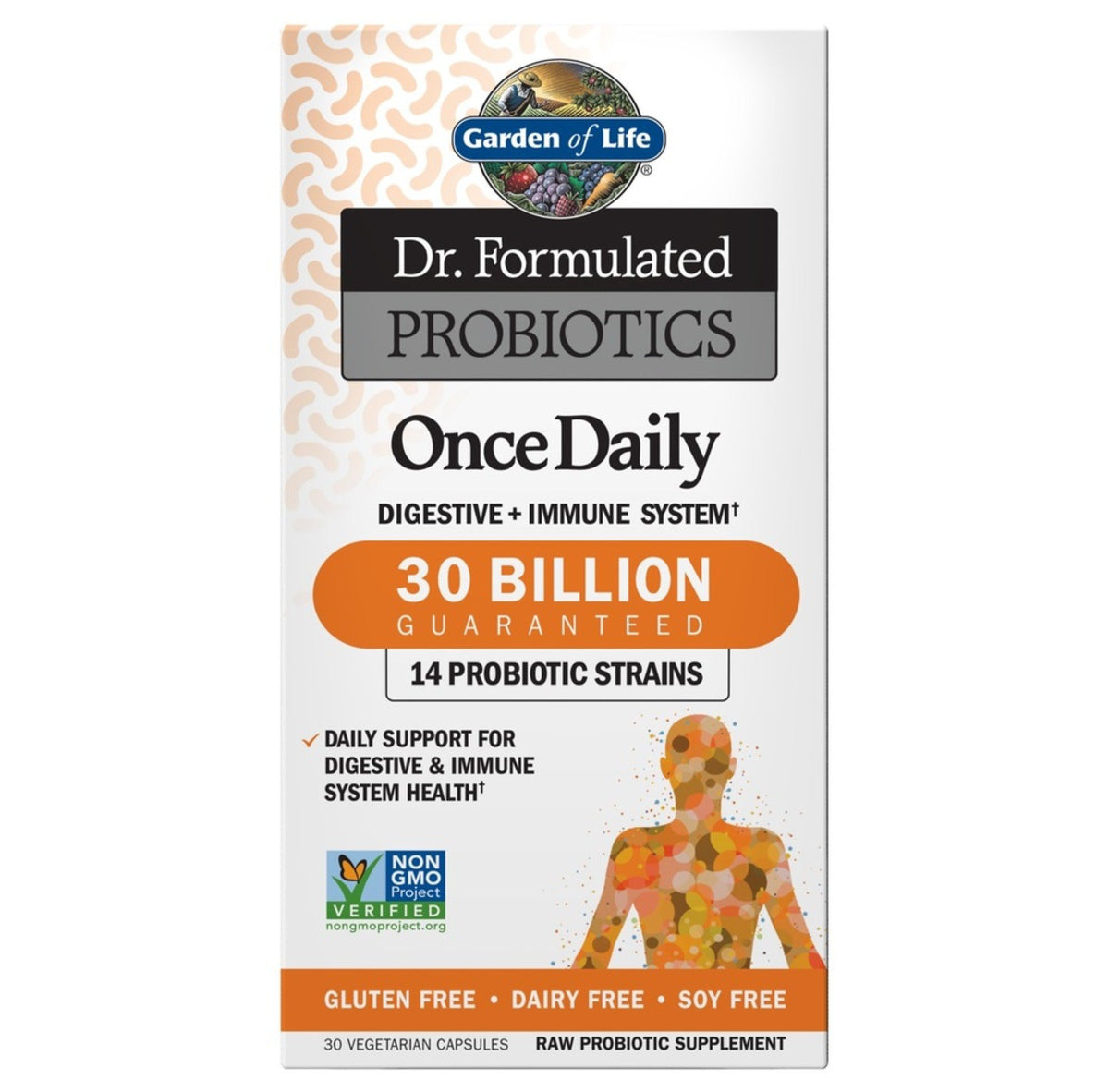 Garden of Life Dr. Formulated Probiotic - Once Daily 30 Billion 30 Capsule