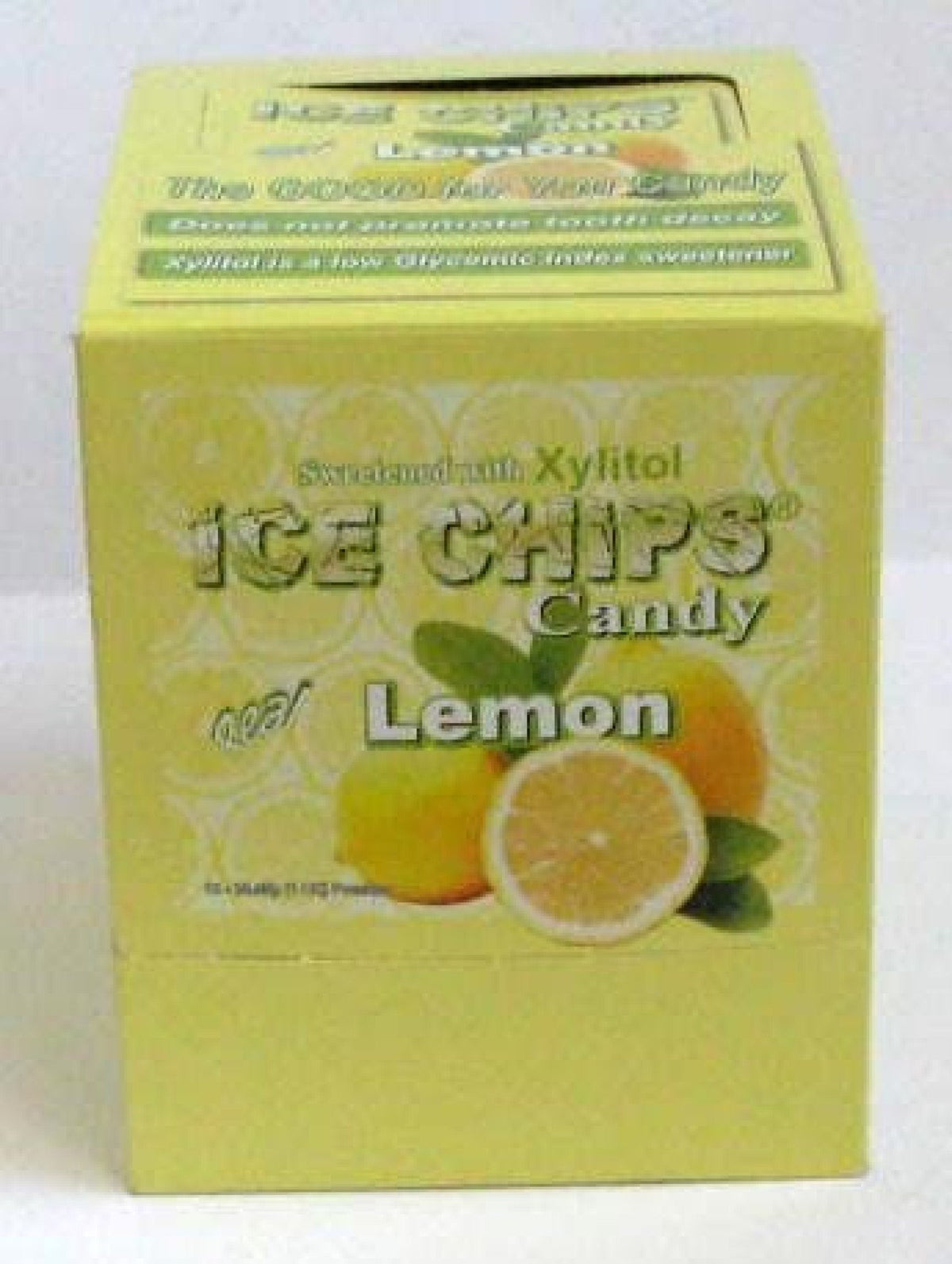 Ice Chips Candy Ice Chips Lemon-Box 12-1oz  (28.35 g) Box