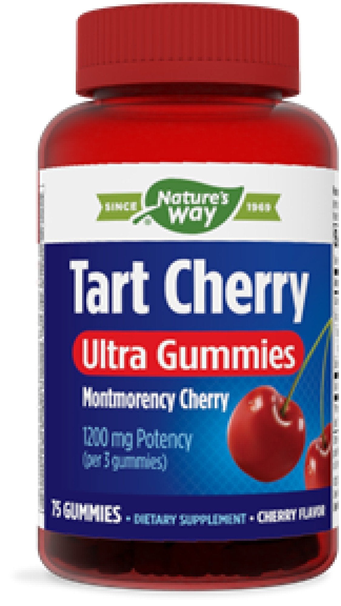 Nature's Way Tart Cherry Ultra Gummies 75 Gummy