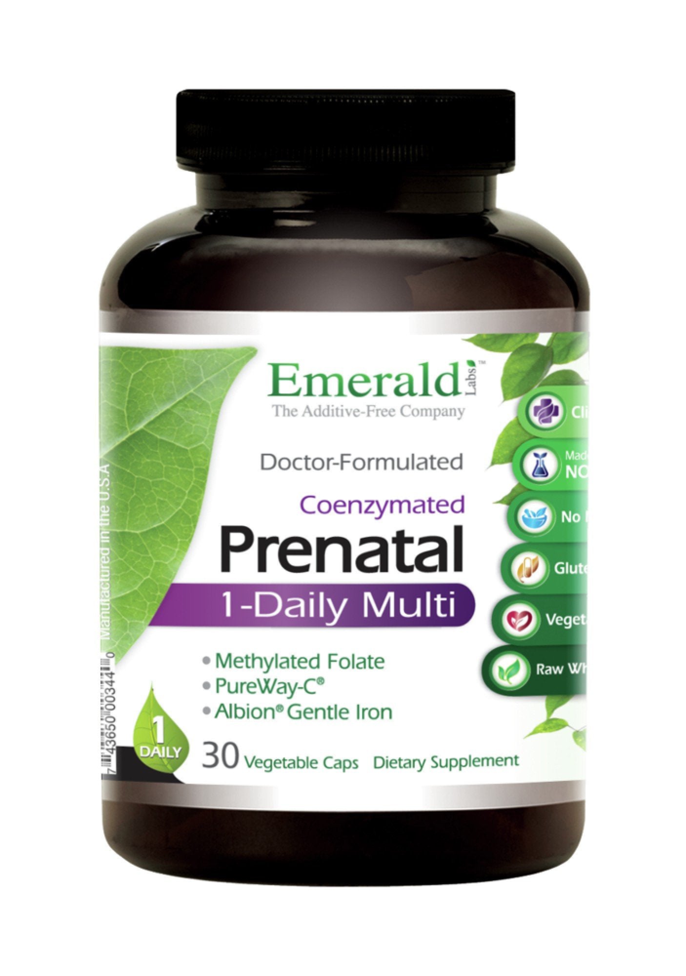 Emerald Labs One-A-Day Prenatal Multi Vit_A-Min 30 Capsule