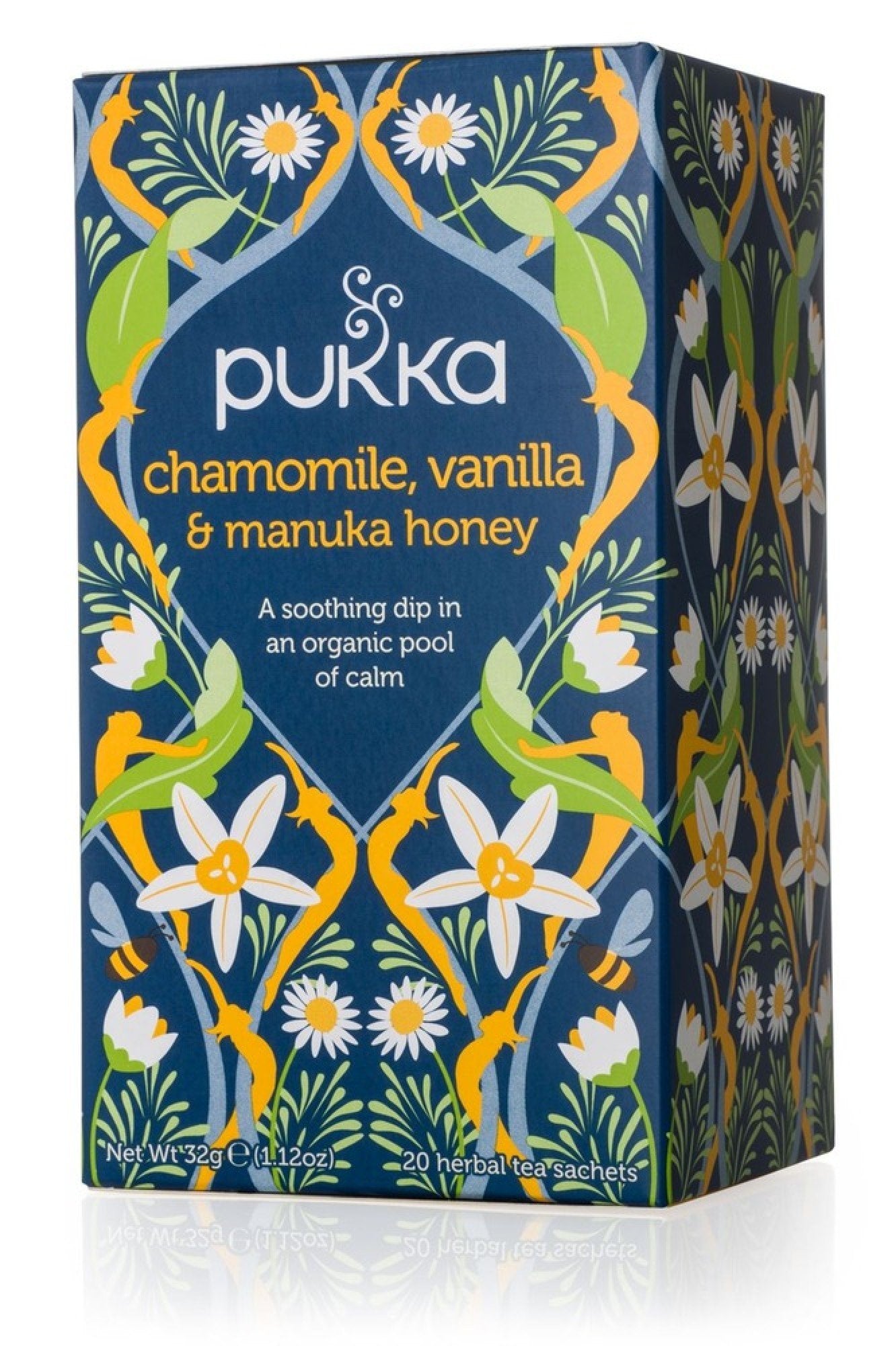 Pukka Chamonile Vanilla & Manuka Honey 20 Bags Box