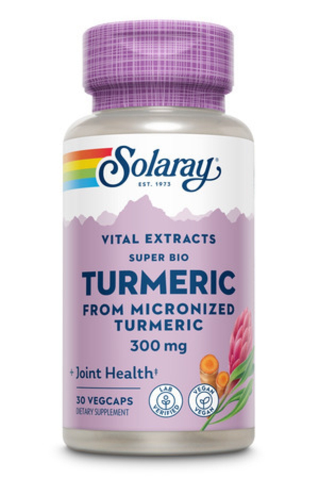 Solaray Super Bio Turmeric 30 VegCap