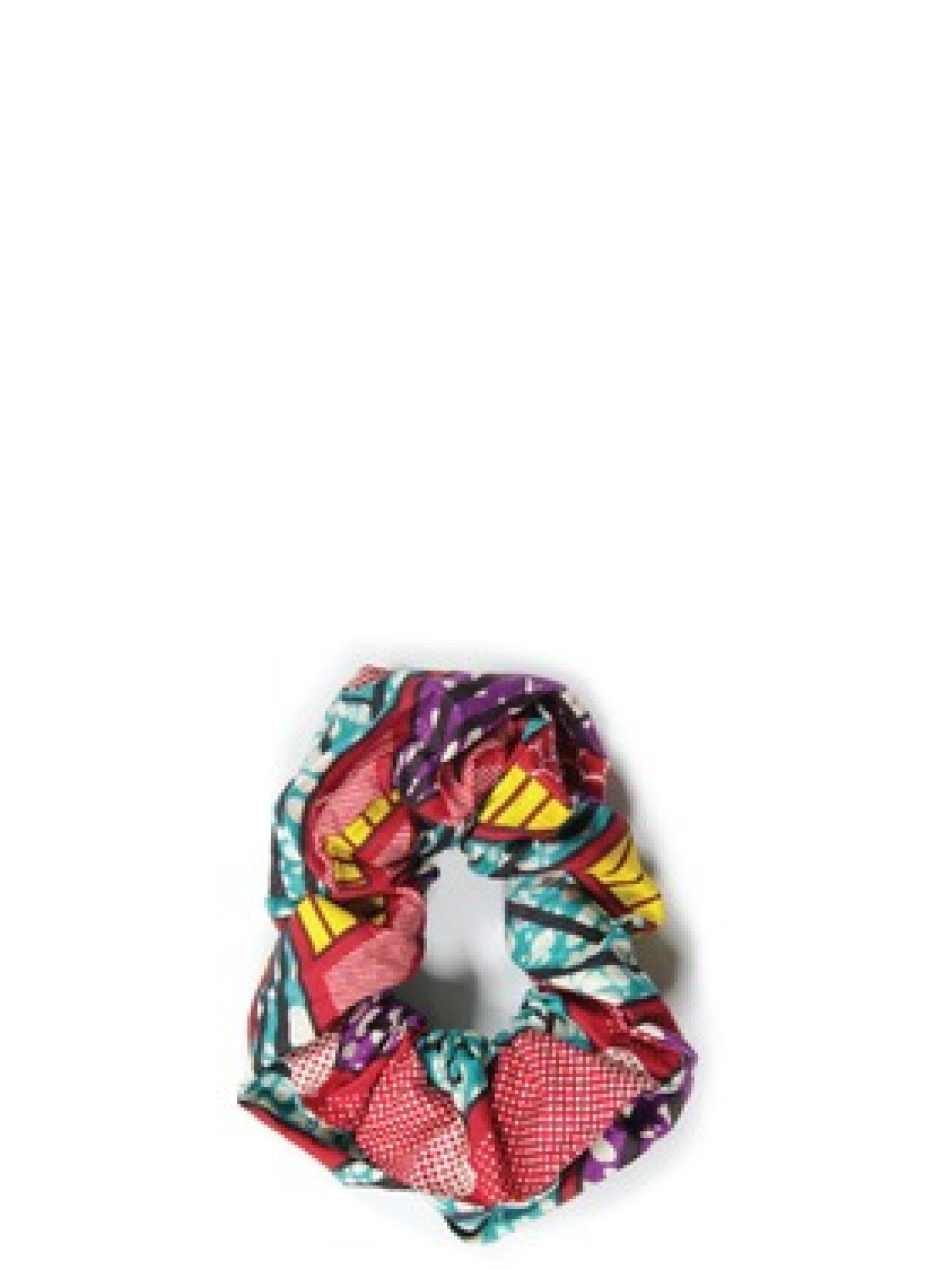 Queen Alaffia Ibada Scrunchie Topaz 1 Scrunchie