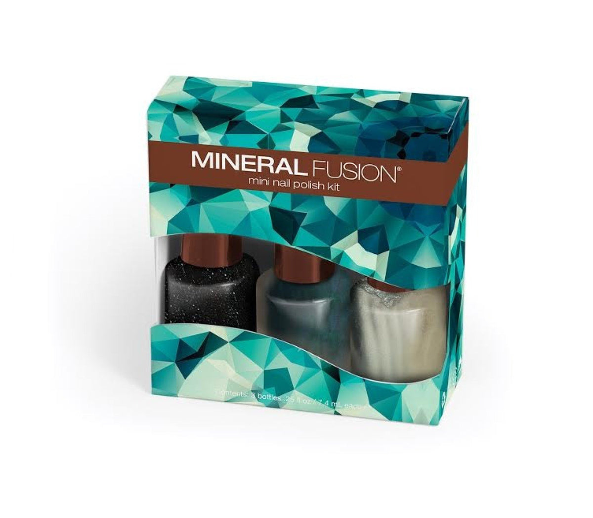 Mineral Fusion Northern lights Mini Nail Polish 3 Shades Kit