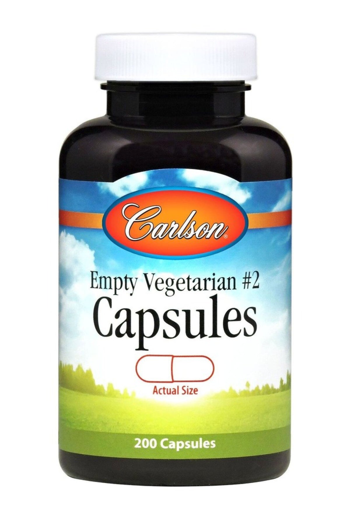 Carlson Laboratories Small #2 Empty Veg Caps 200 Veg Cap