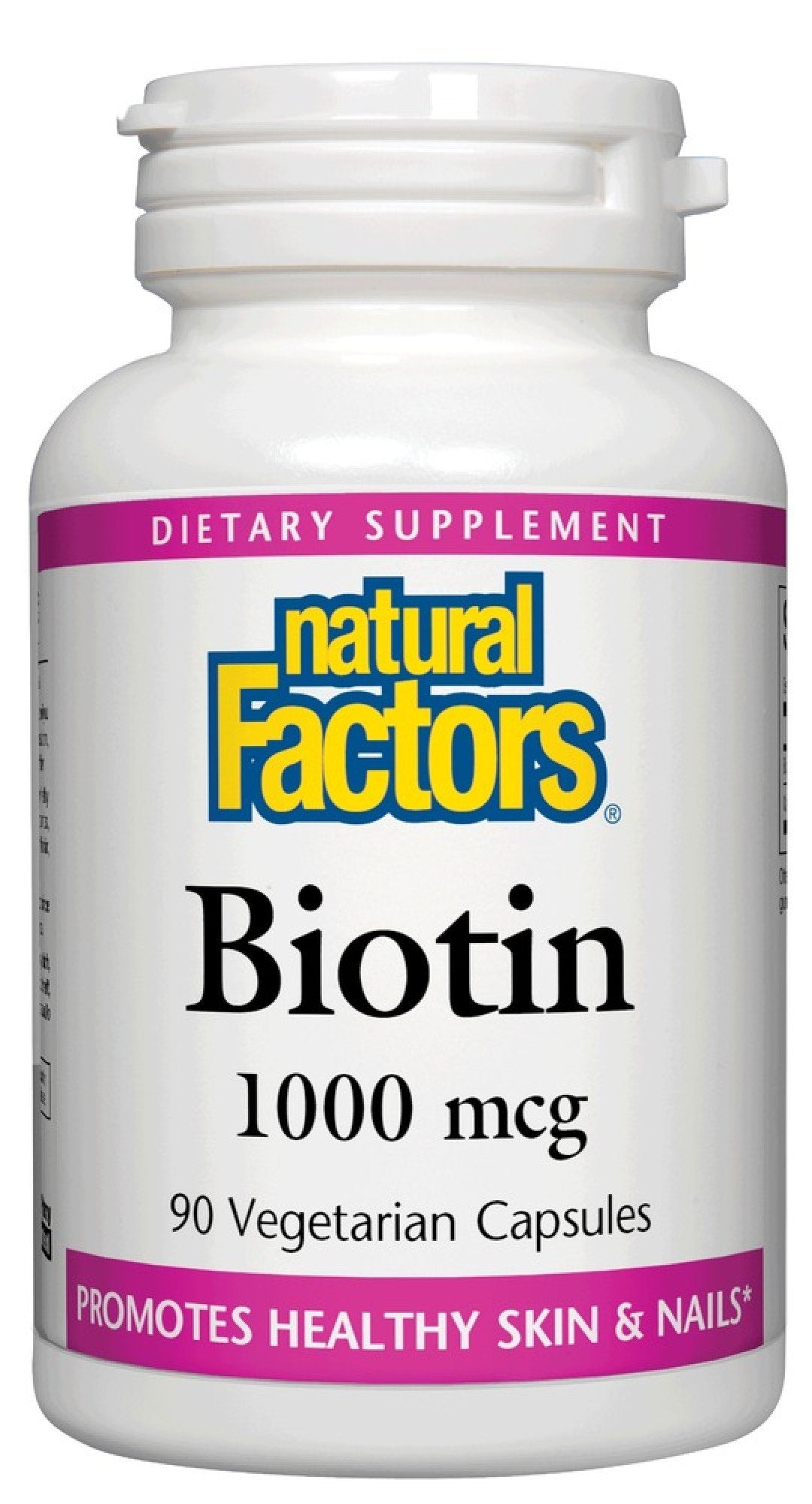 Natural Factors Biotin 1000 mcg 90 VegCap