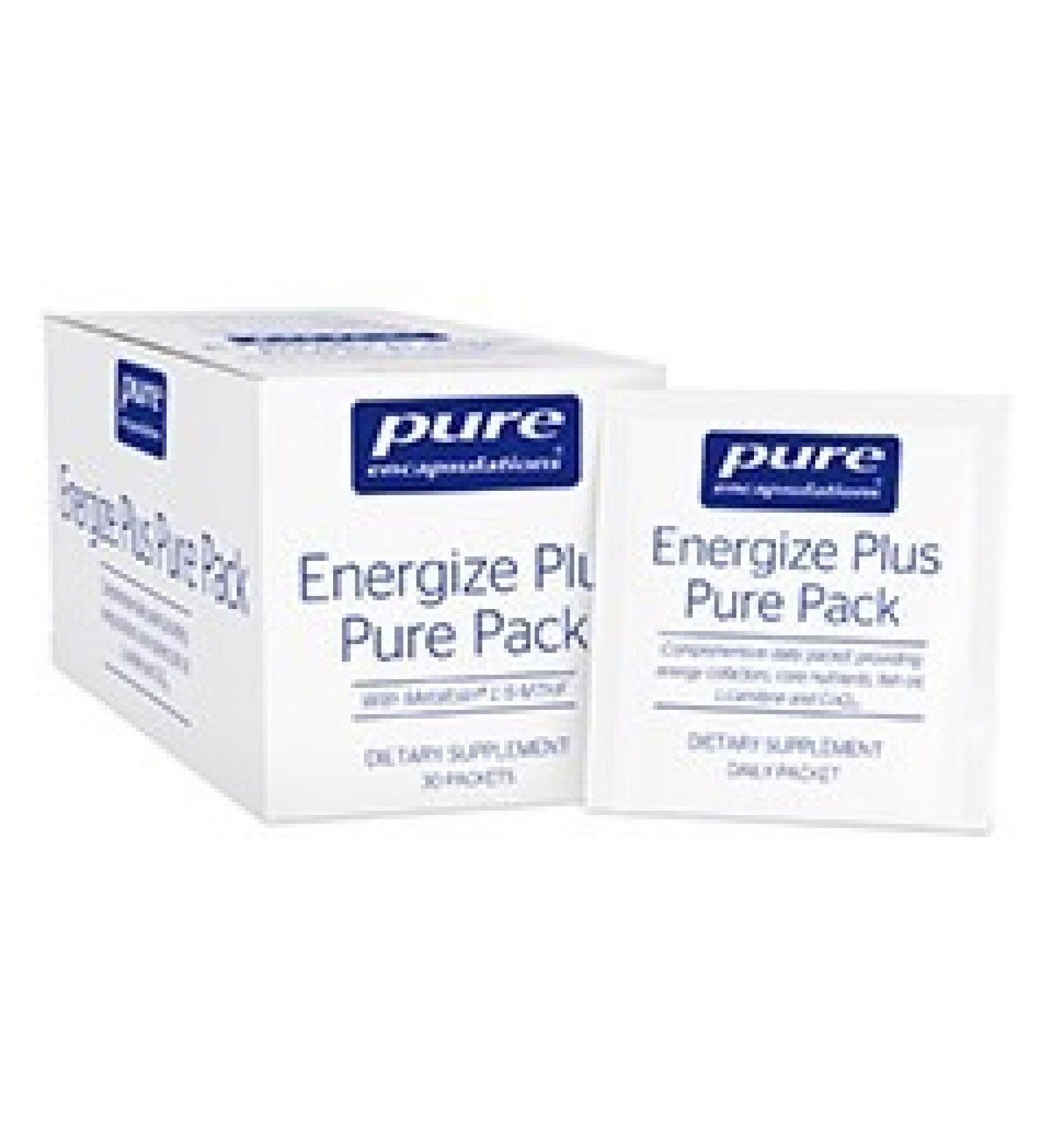 Pure Encapsulations Energize Plus Pure Pack 30 packets Box