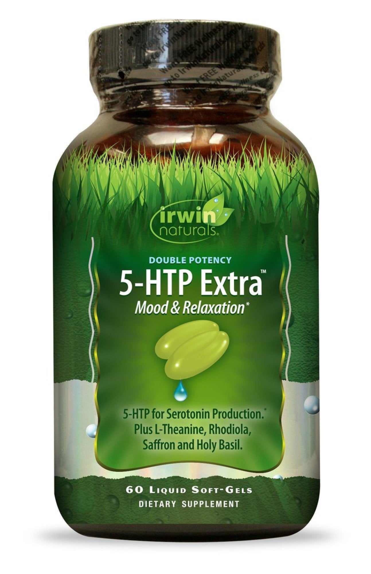 Irwin Naturals Double Potency 5-HTP Extra 60 Softgel