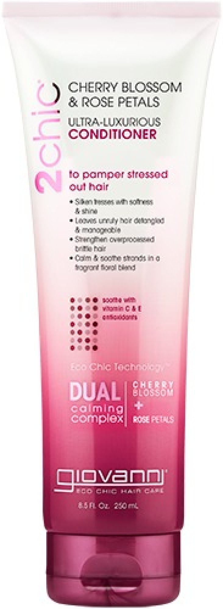 Giovanni 2chic Ultra-Luxurious Conditioner Cherry Rose 8.5  oz Liquid