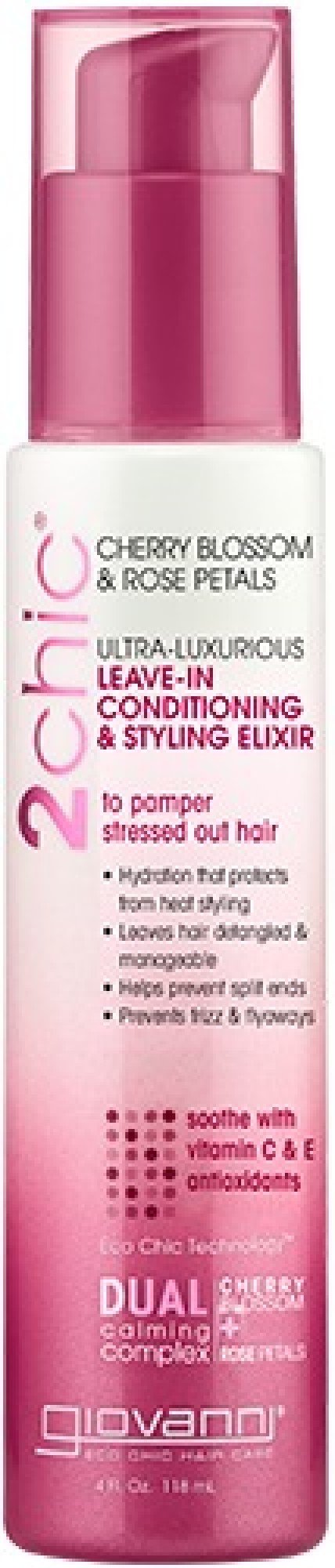 Giovanni 2chic Ultra-Luxurious Leave In Conditioner Cherry Rose 4 oz Liquid