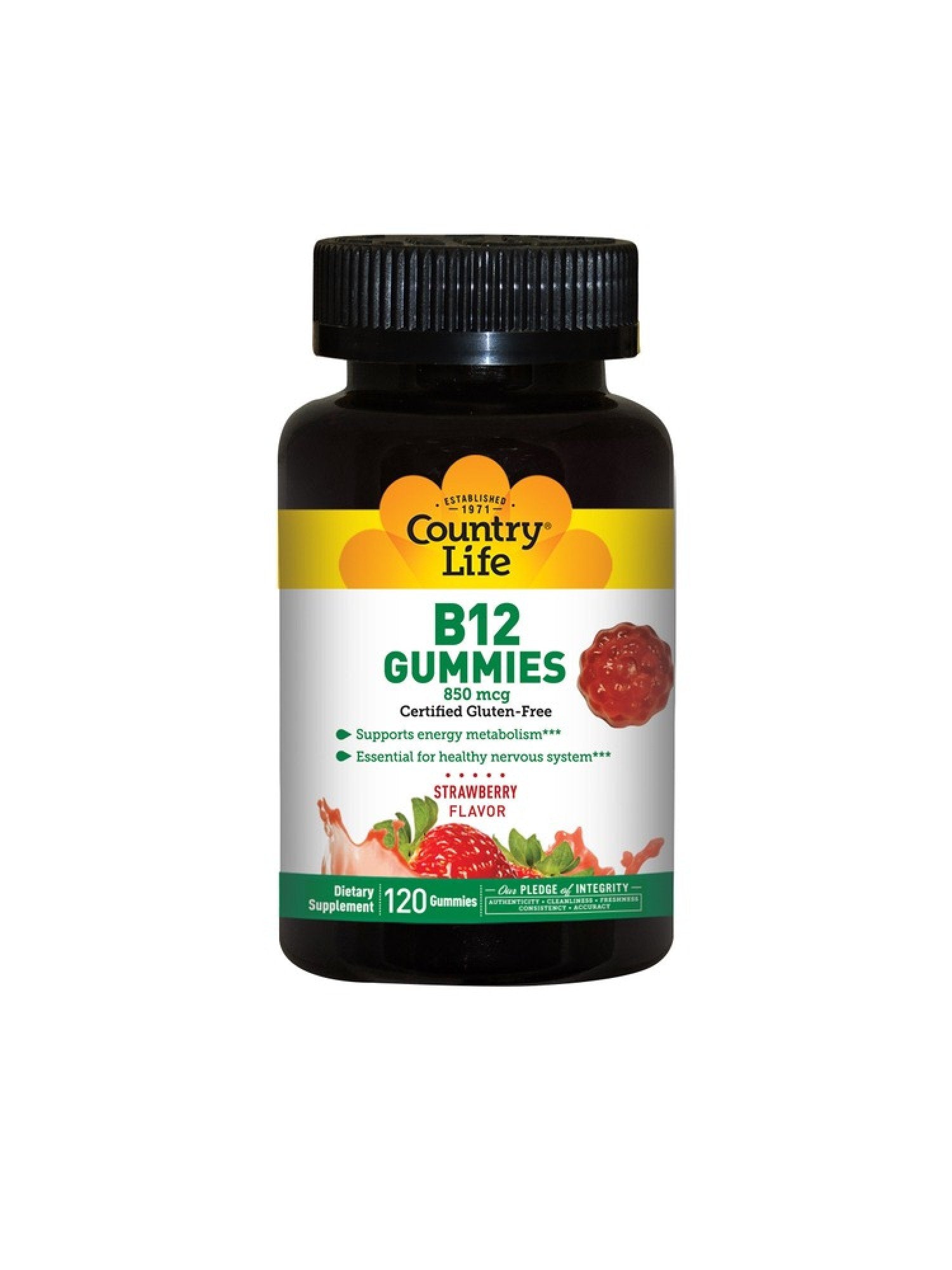 Country Life B 12 Gummies 120 Gummy