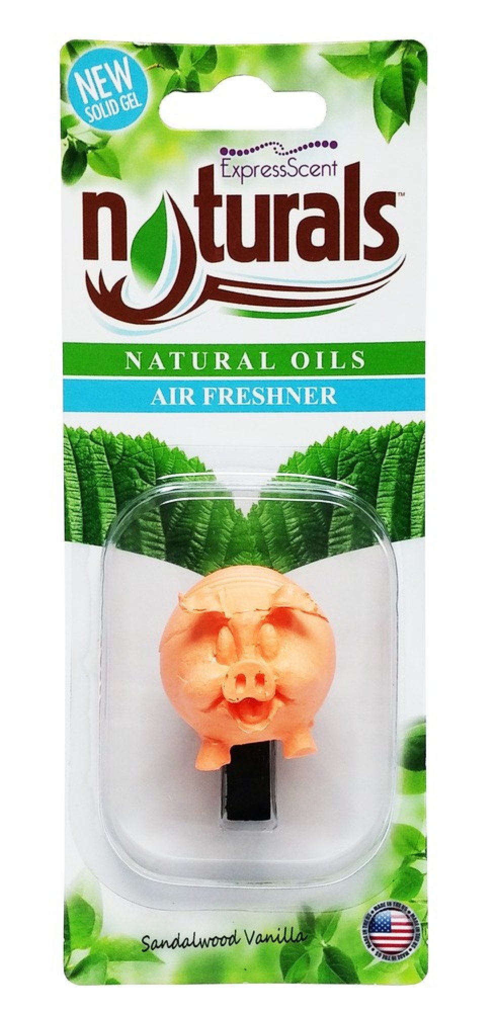 Naturals Air Freshners Orange Pig Sandalwood & Vanilla 1 Pack
