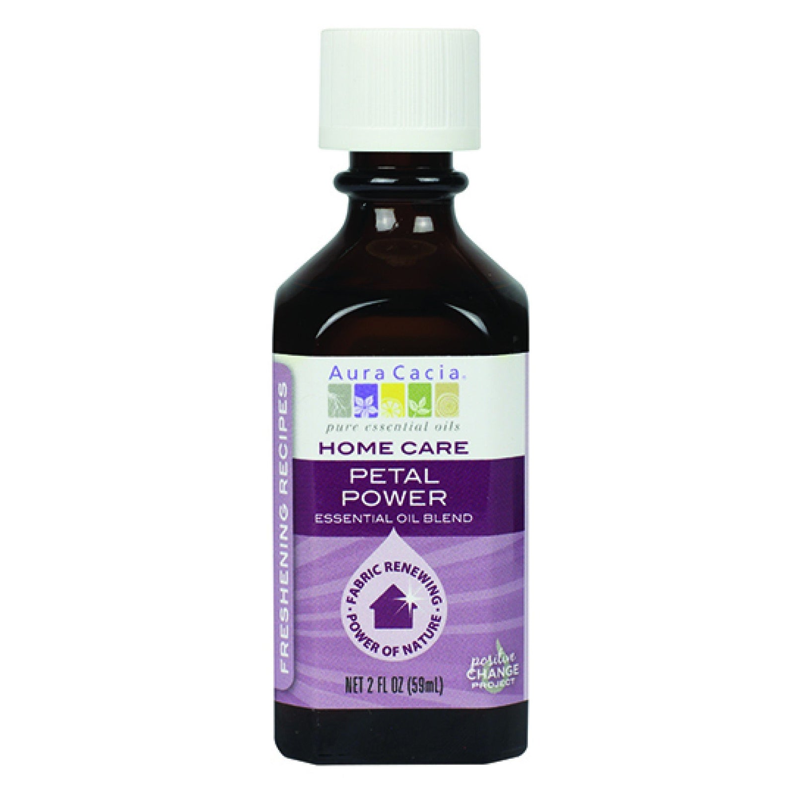 Aura Cacia Home Care Petal Power Essential Oil Blend 2 fl oz Oil