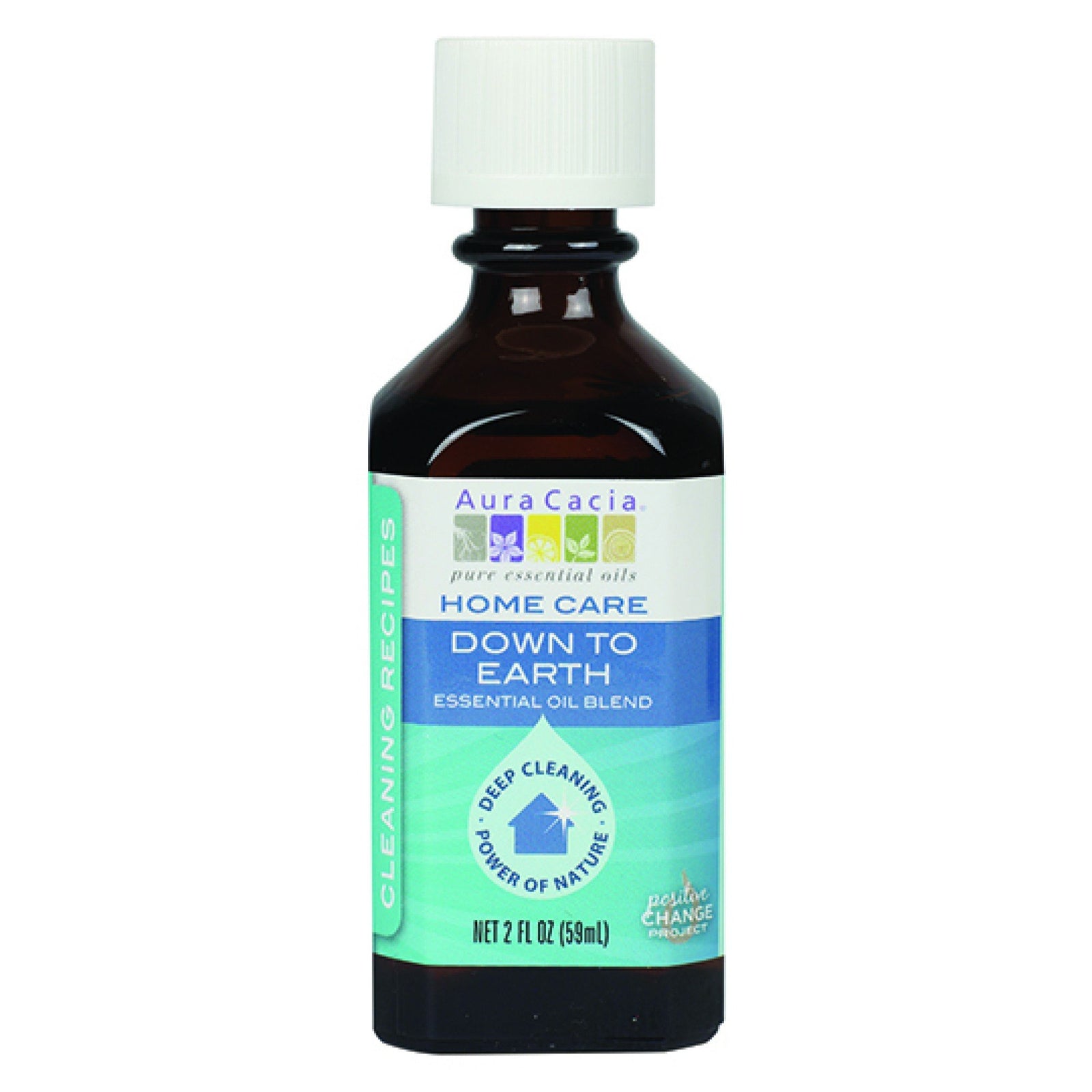 Aura Cacia Home Care Down to Earth Essential Oil Blend 2 fl oz Oil