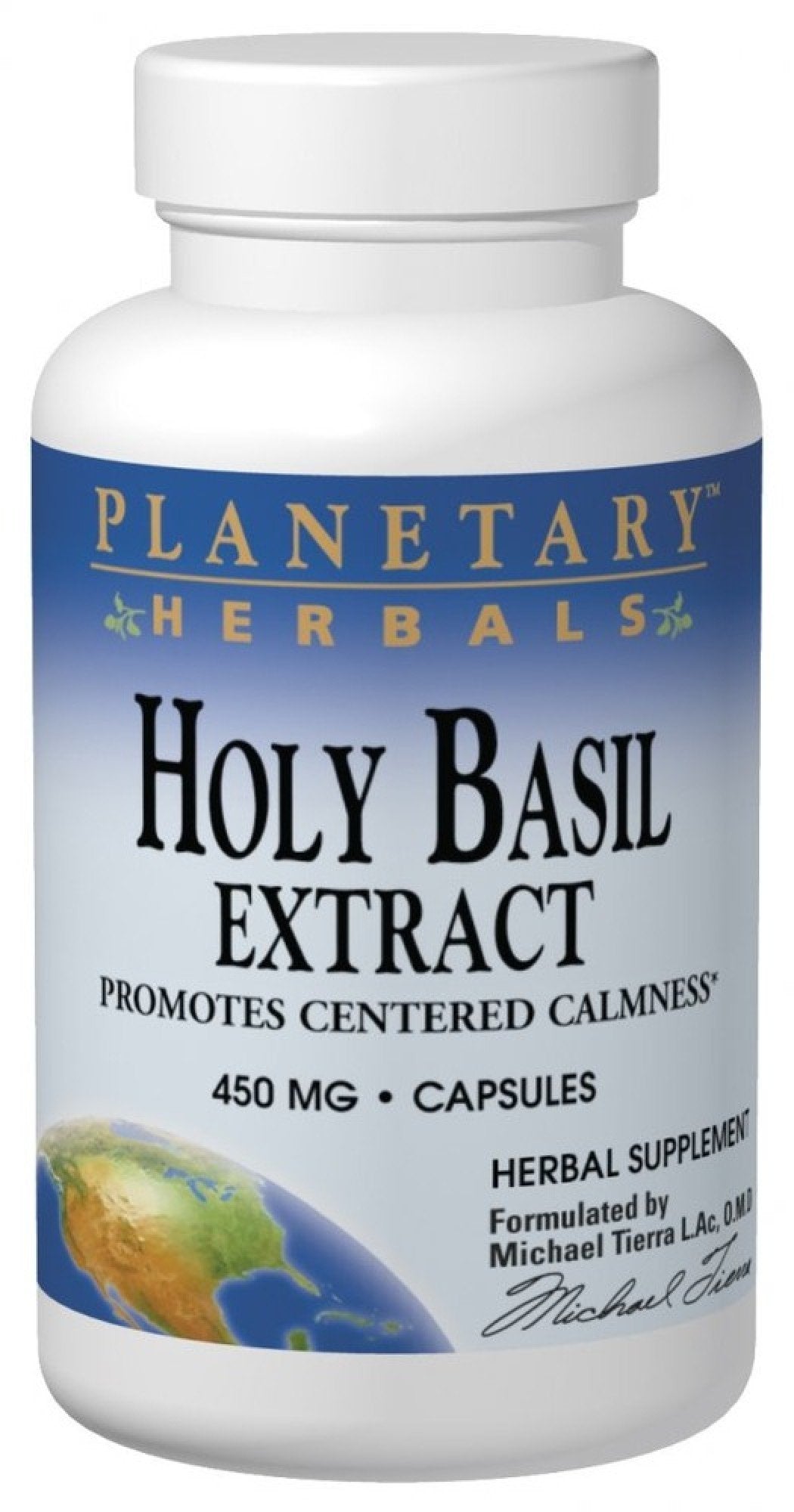 Planetary Herbals Holy Basil Extract 450mg 180 Capsule