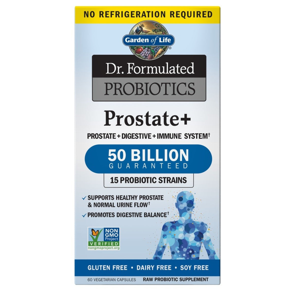 Garden of Life Dr. Formulated Probiotic Prostate No Refrigeration Requ