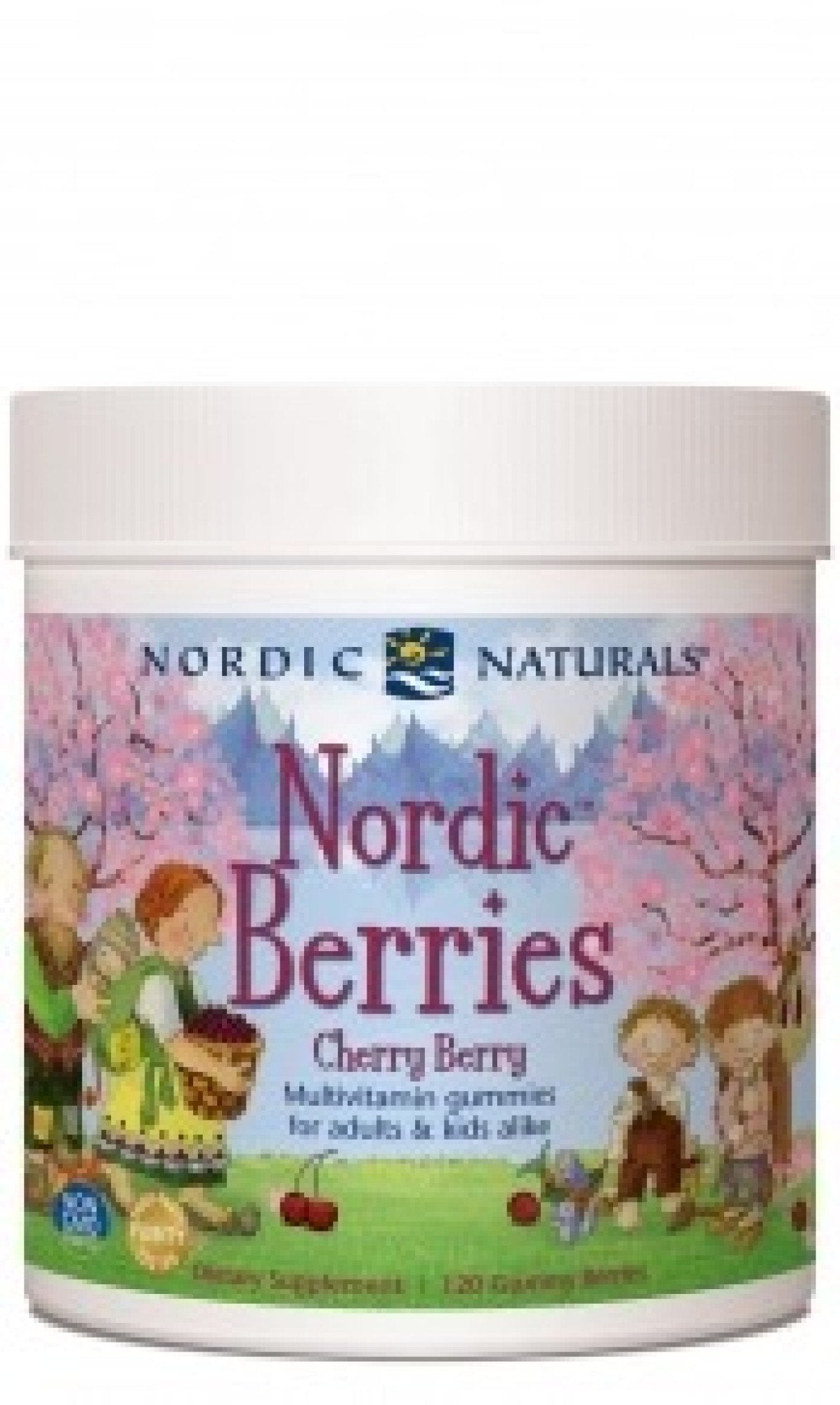 Nordic Naturals Nordic Berries Cherry Berry 120 Gummy