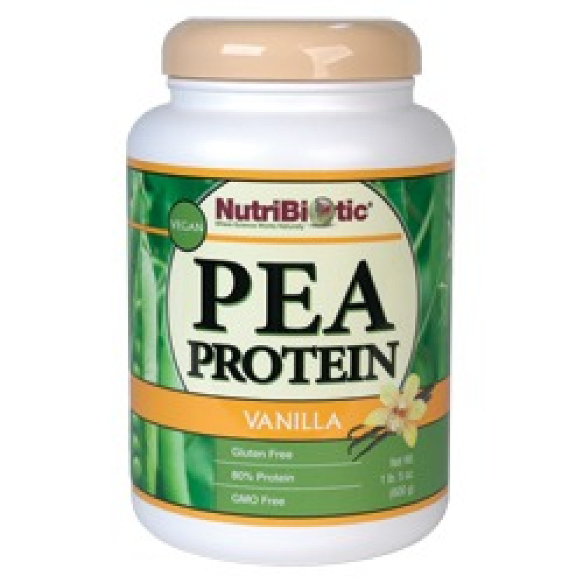 Nutribiotic Pea Protein Vanilla 21 oz Powder