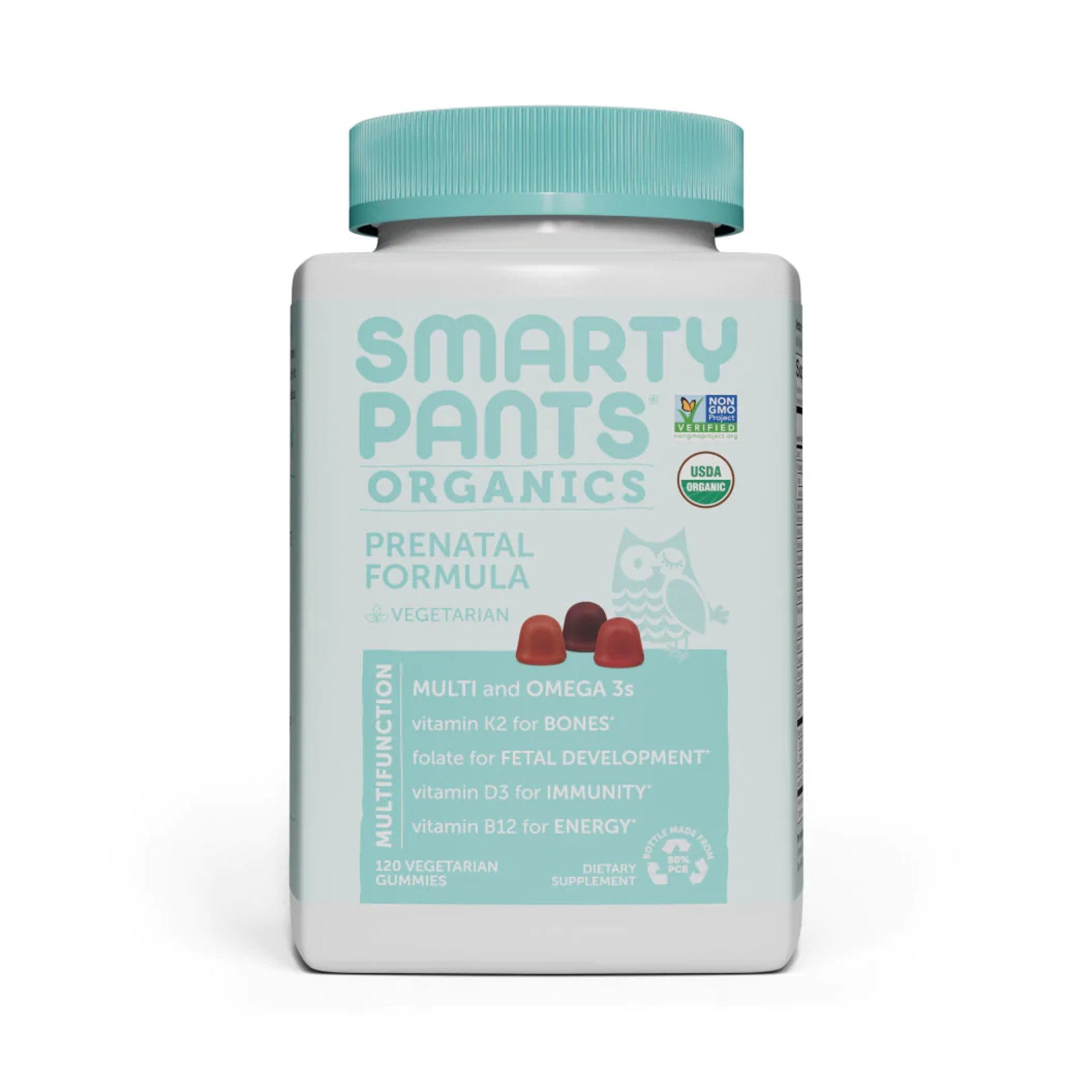 SmartyPants Organic Prenatal Formula 120 Gummy