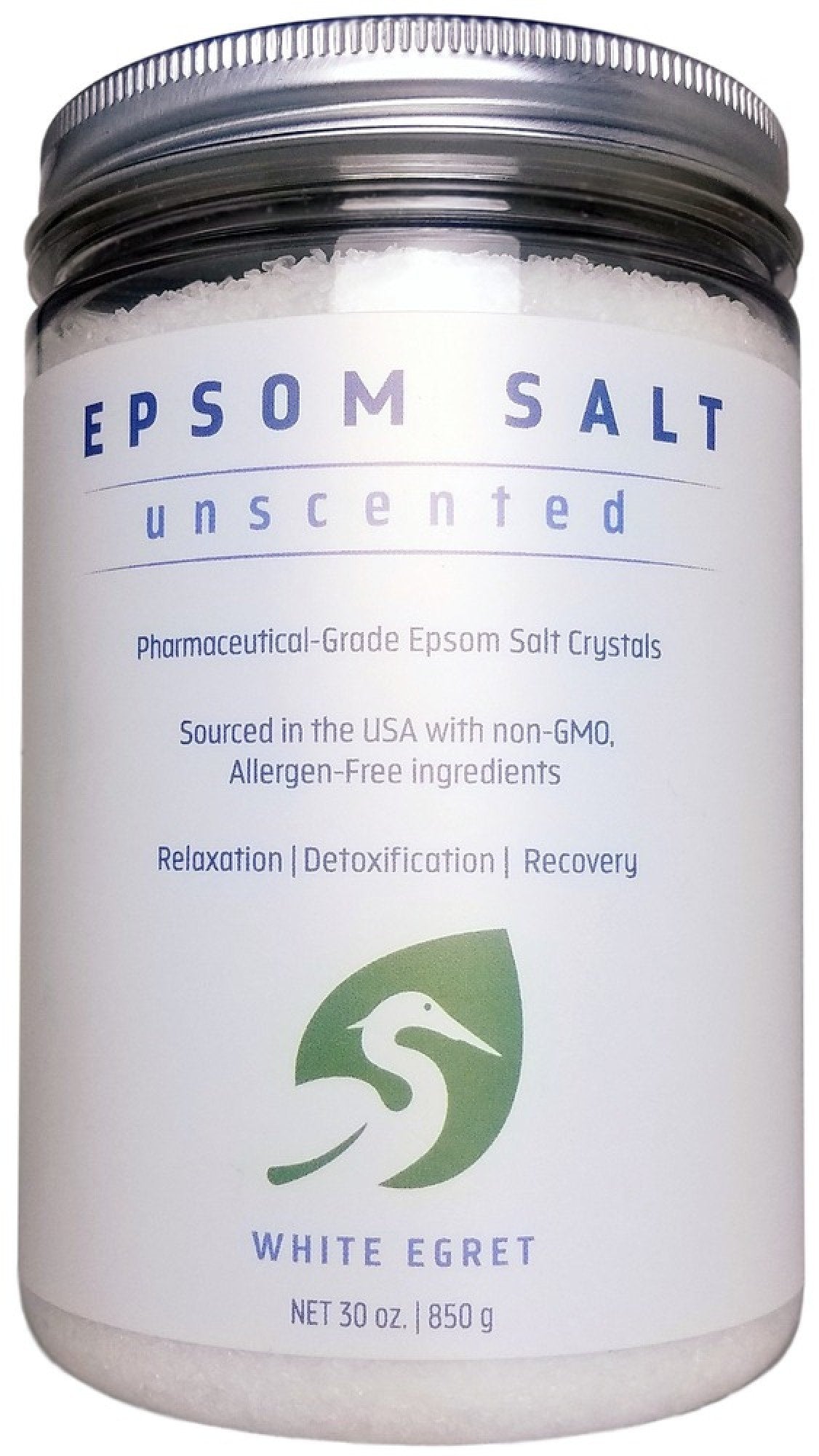 White Egret INC Epsom Salt 30 oz Salt